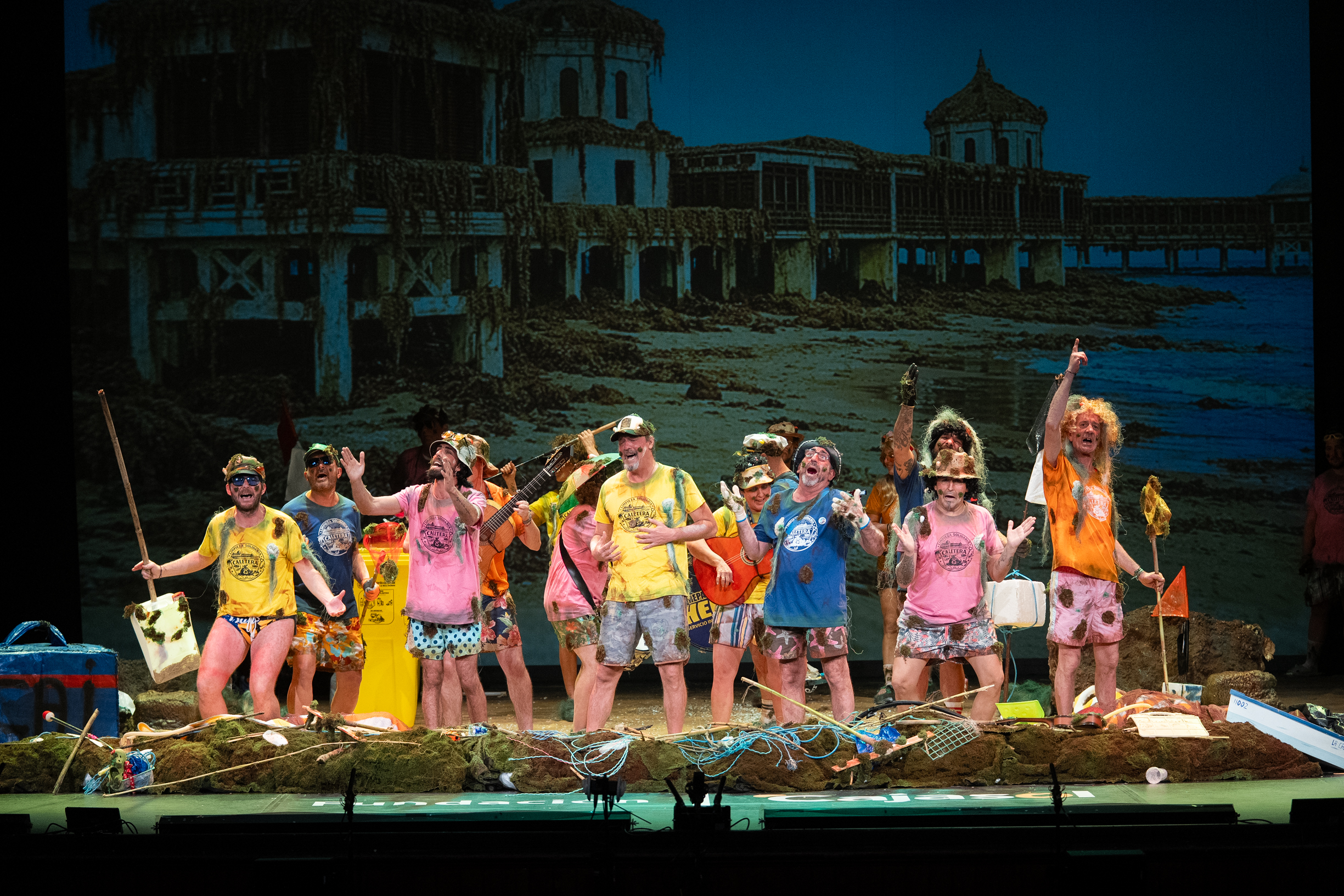 Chirigota, L@s quince en las algas - Preliminares