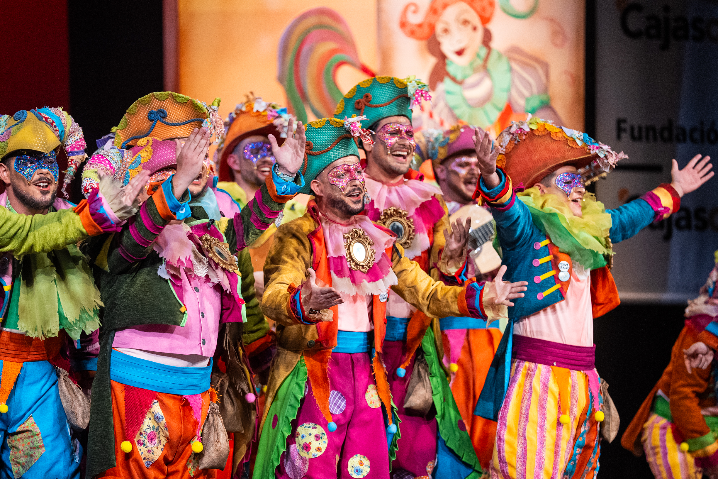 Comparsa, Los invisibles - Preliminares