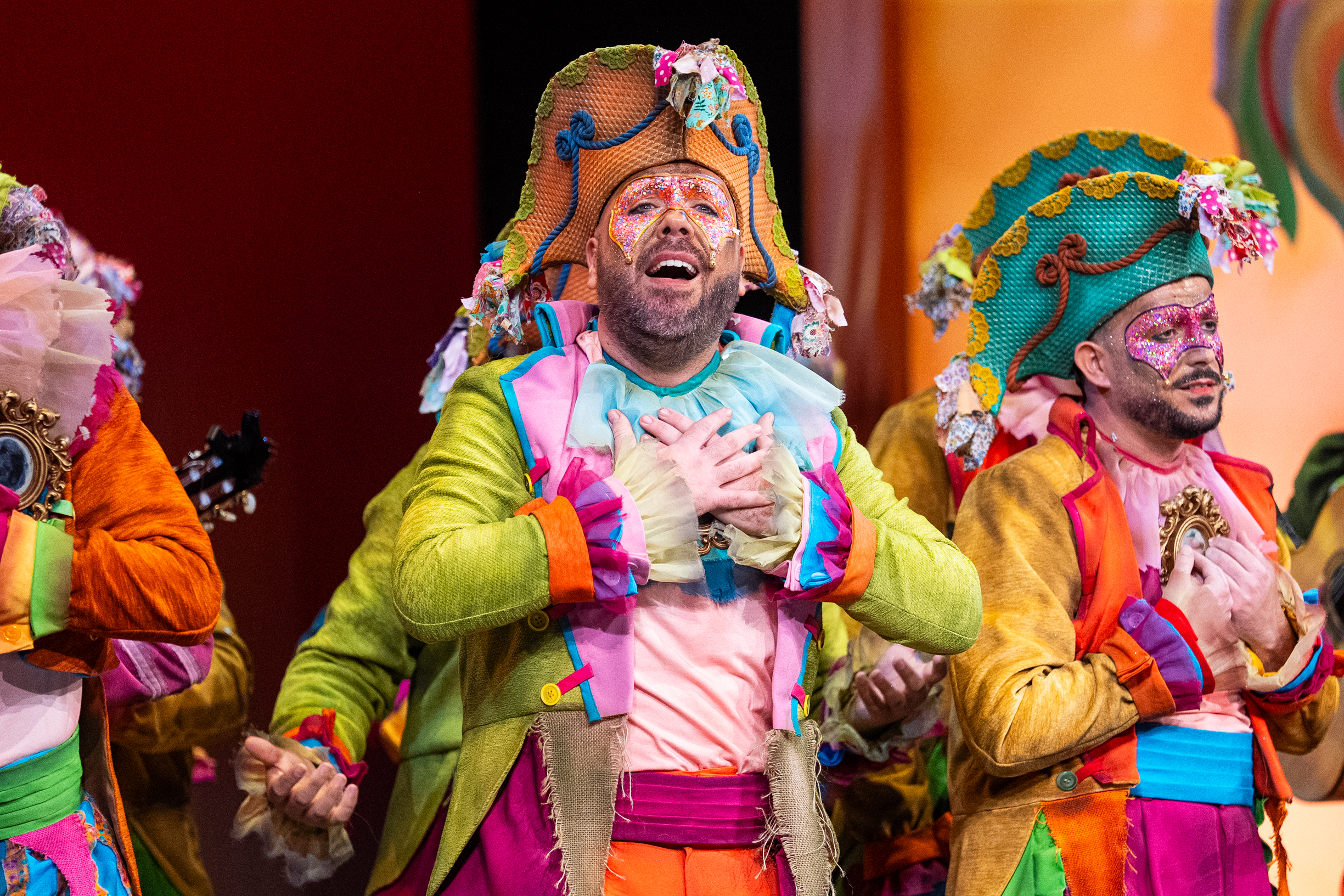 Comparsa, Los invisibles - Preliminares