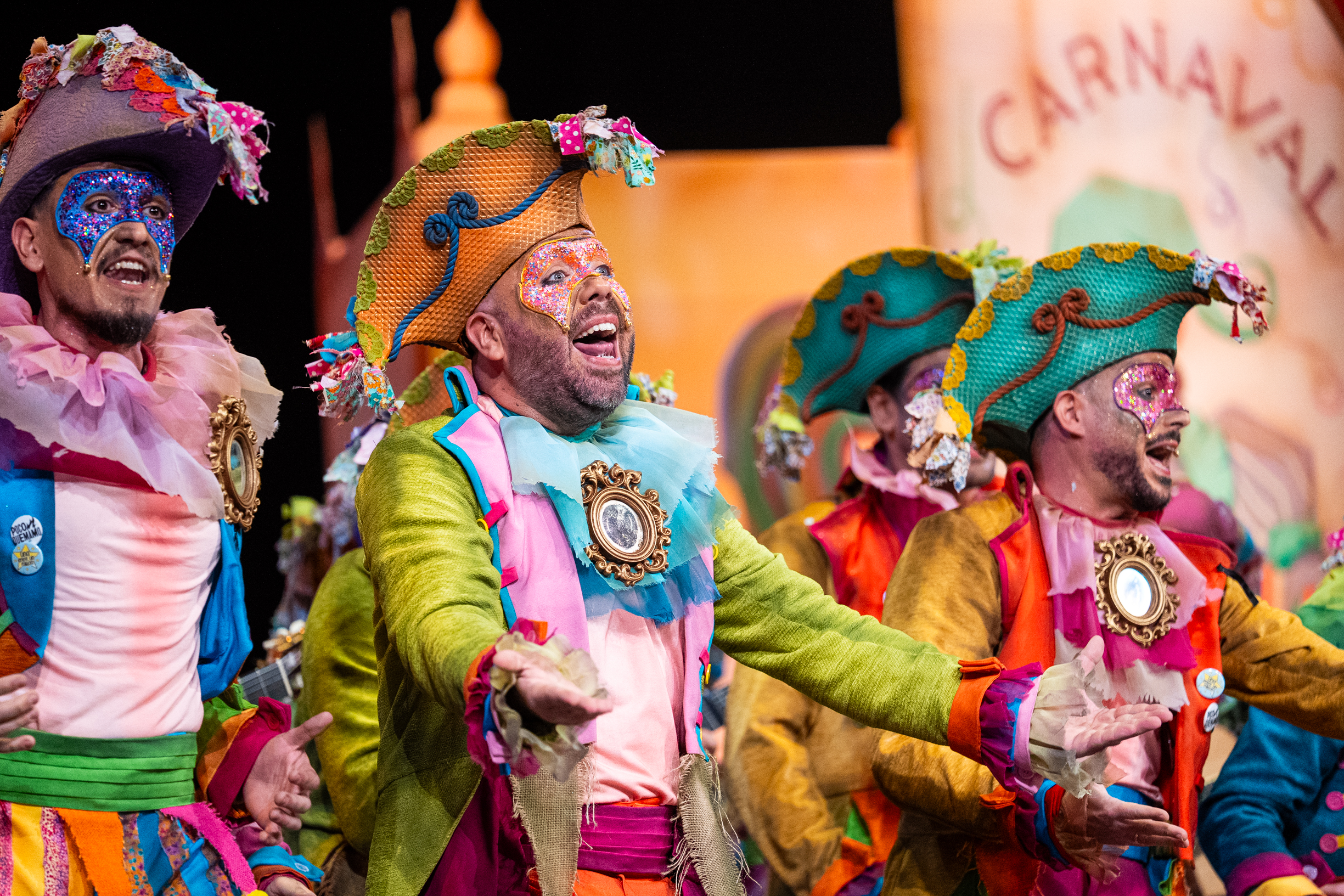 Comparsa, Los invisibles - Preliminares