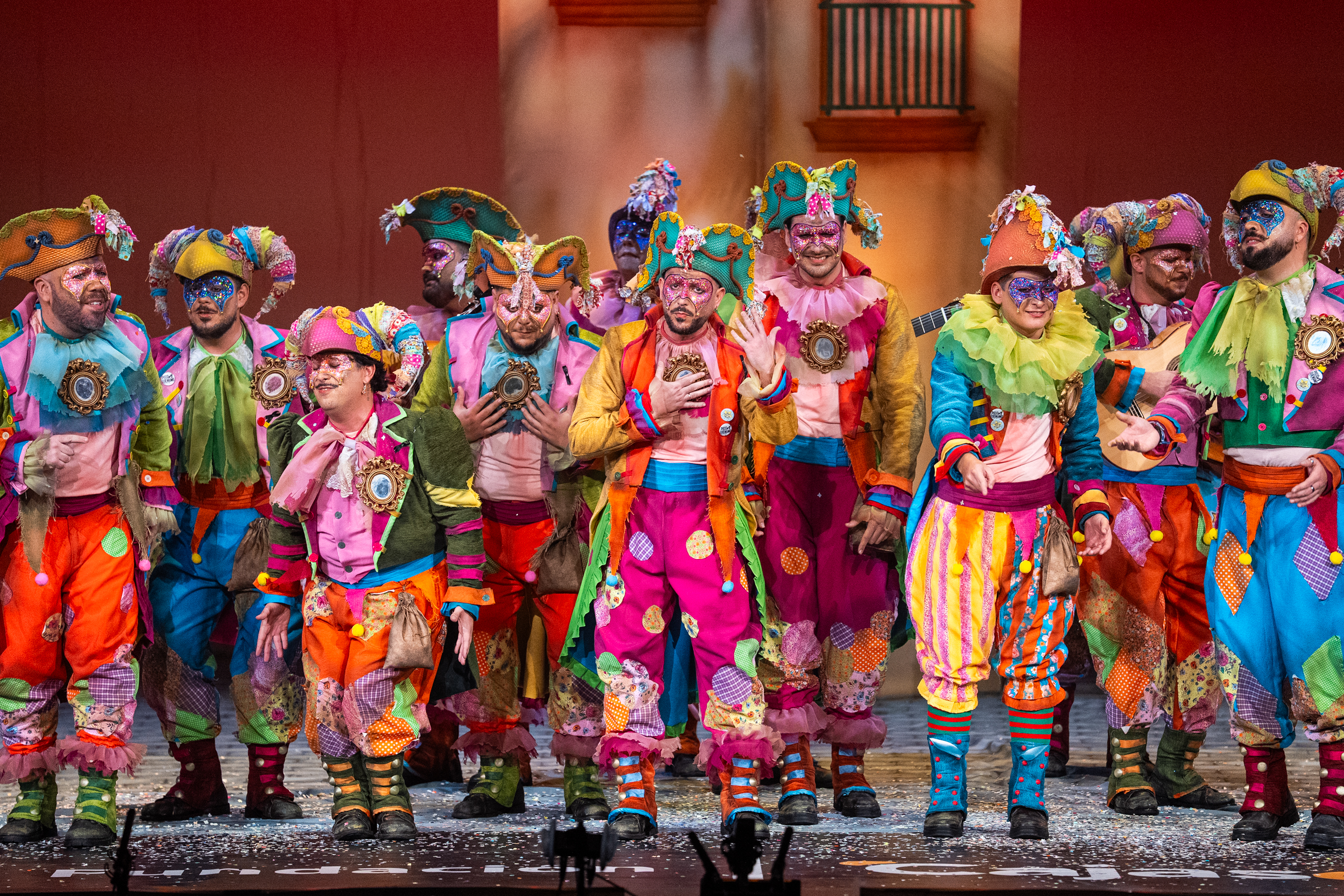 Comparsa, Los invisibles - Preliminares