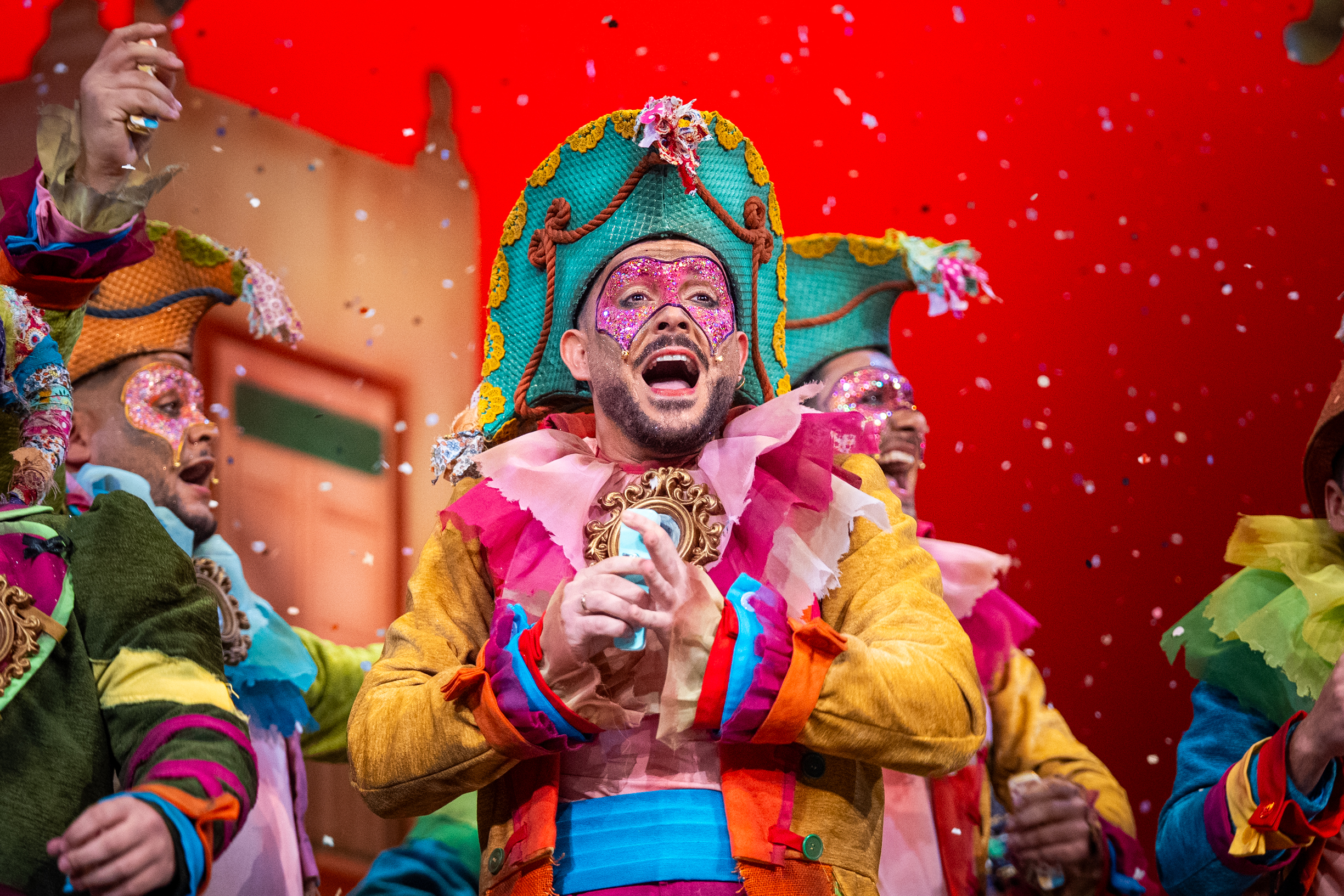 Comparsa, Los invisibles - Preliminares