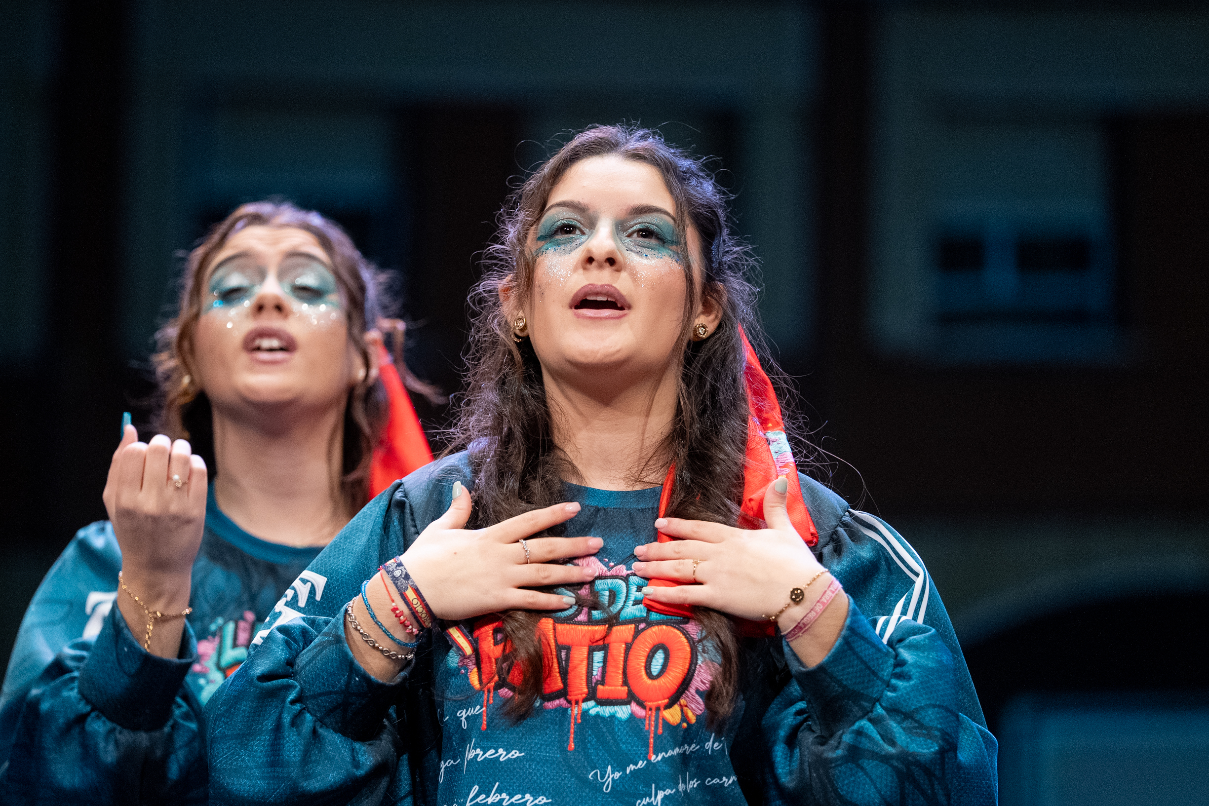 Comparsa Juvenil, Las del patio - Semifinal