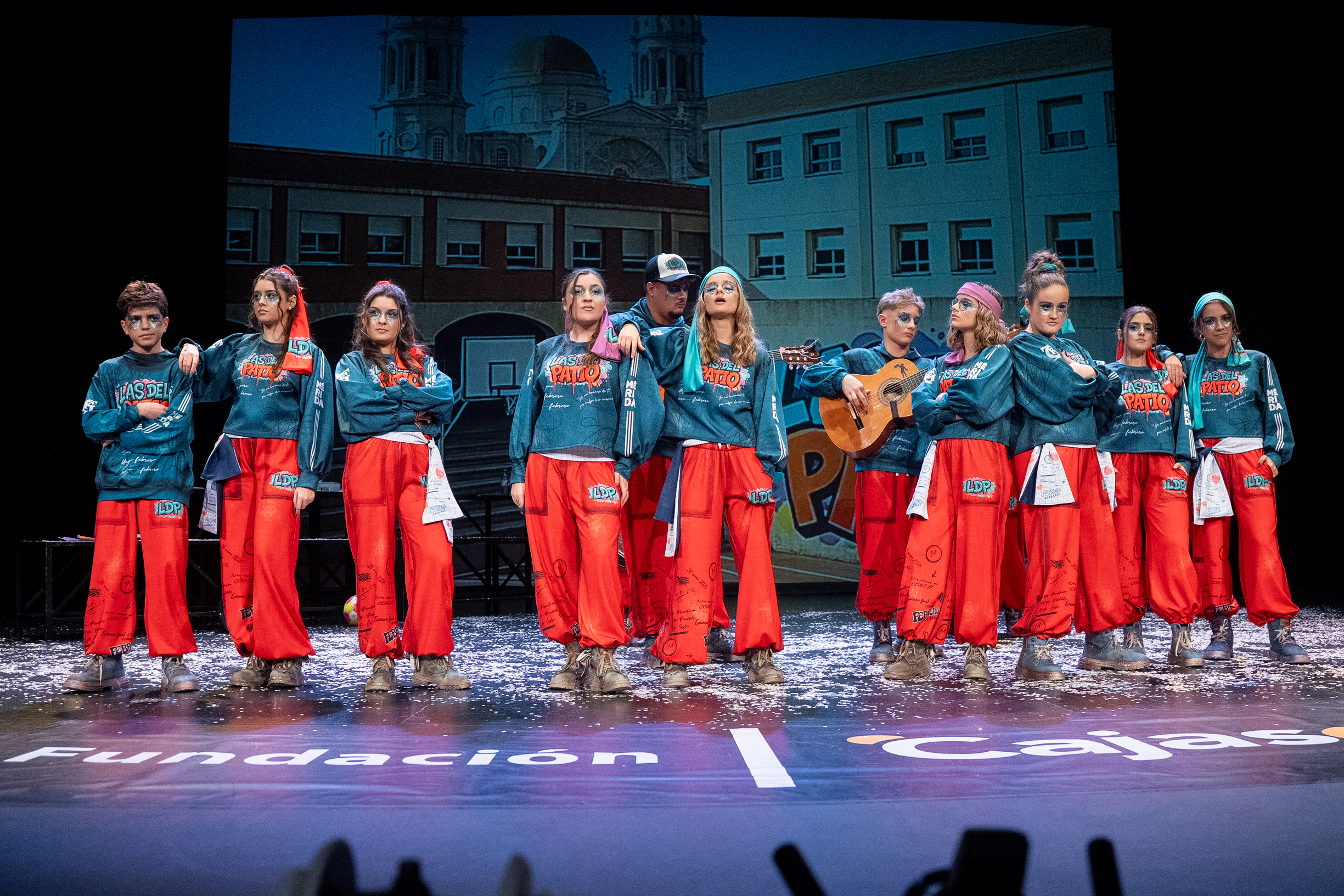 Comparsa Juvenil, Las del patio - Semifinal