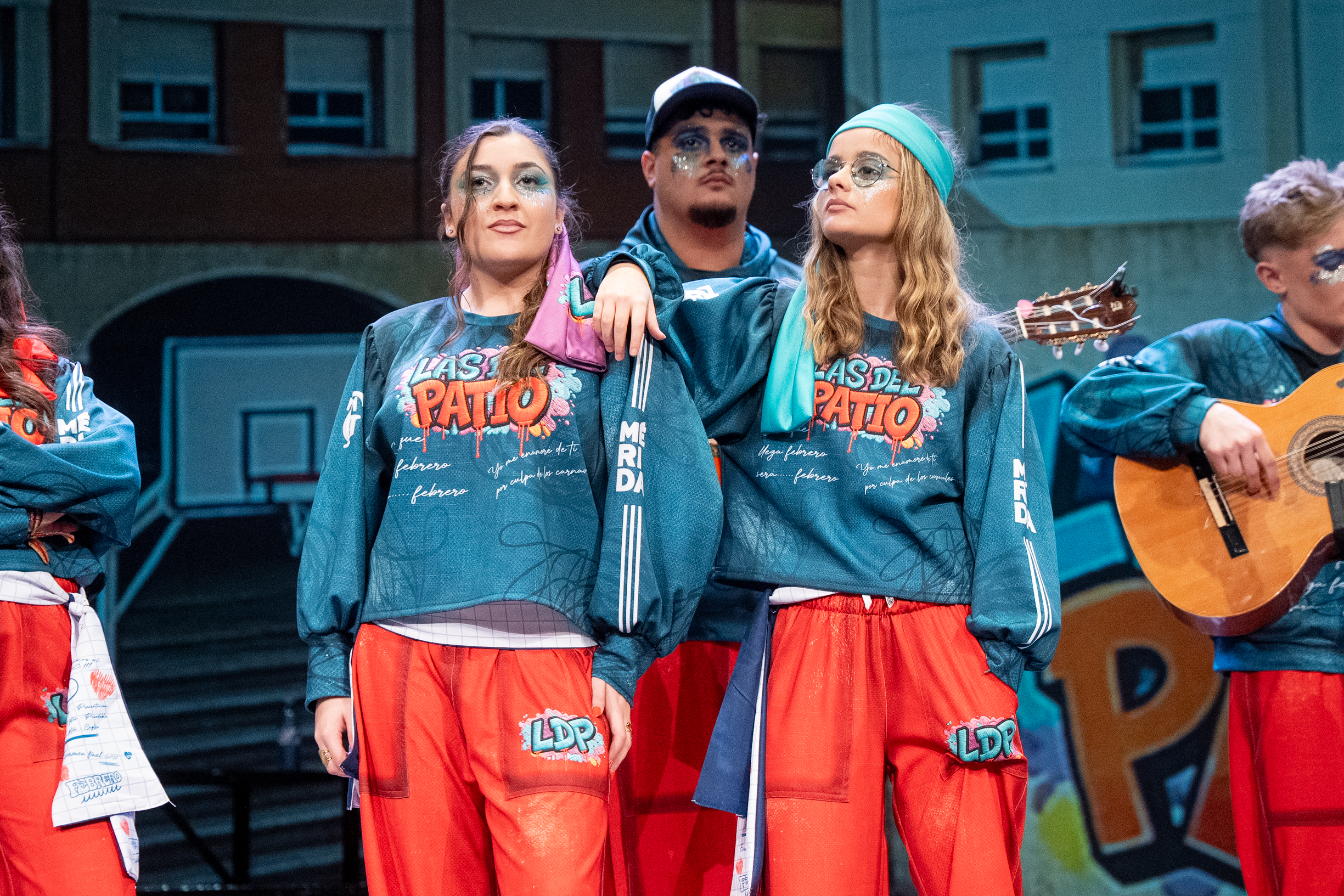 Comparsa Juvenil, Las del patio - Semifinal