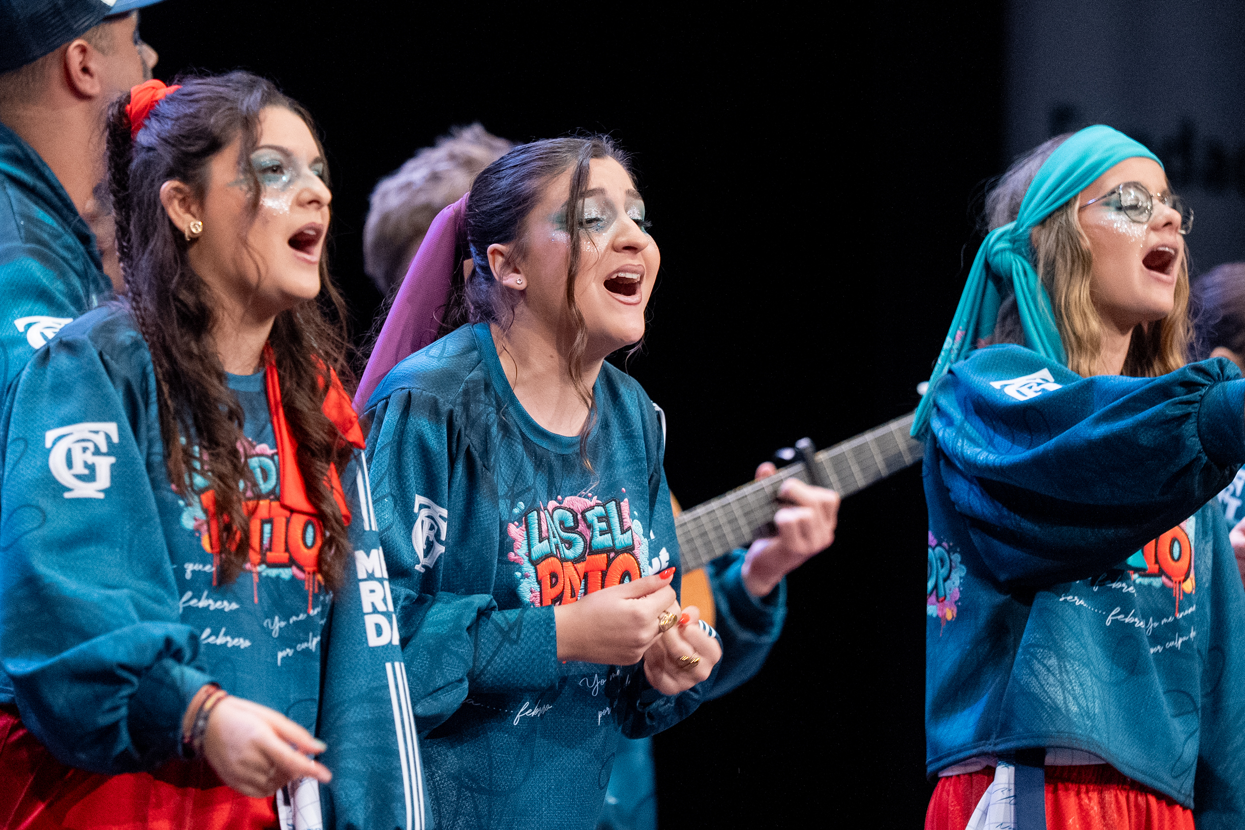 Comparsa Juvenil, Las del patio - Semifinal