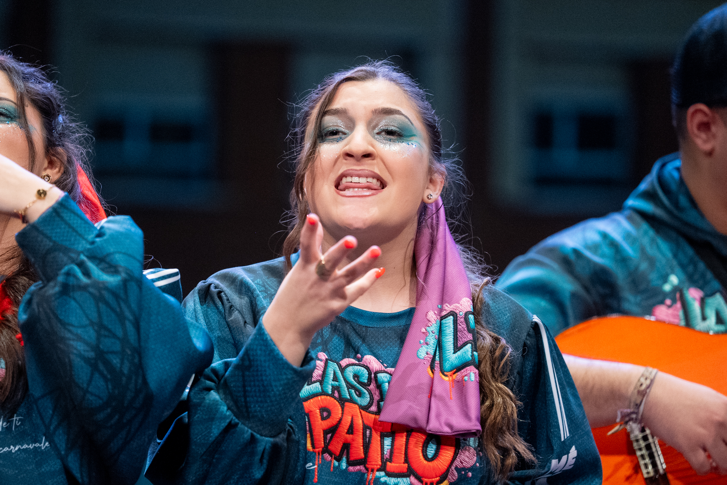 Comparsa Juvenil, Las del patio - Semifinal