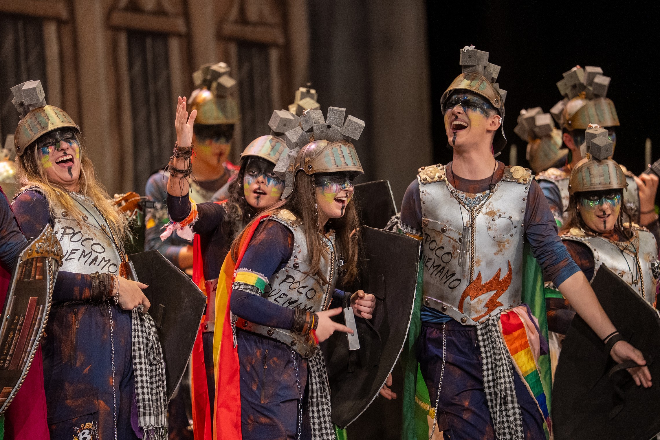 Comparsa juvenil, Plan B - Semifinal