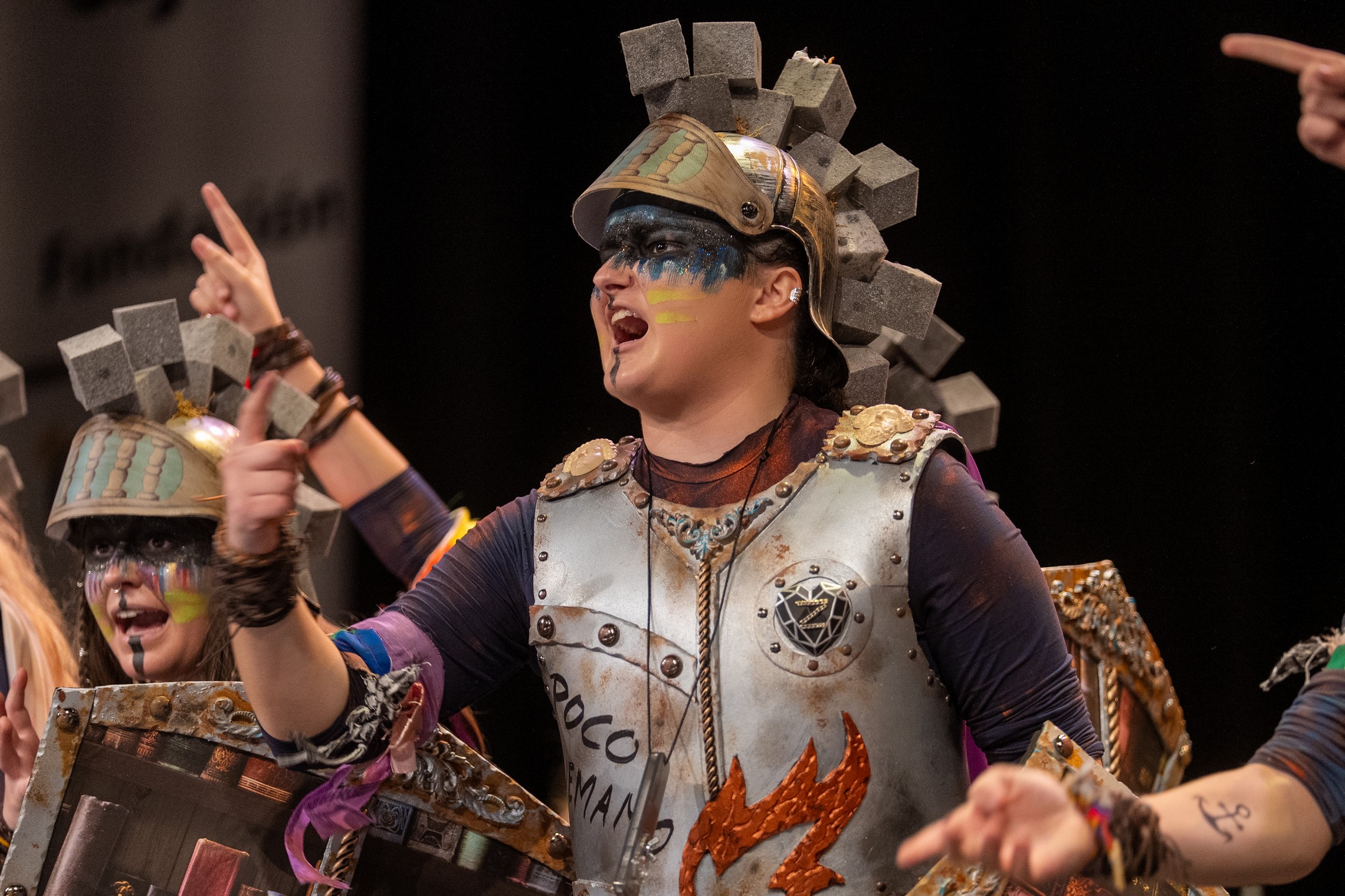 Comparsa juvenil, Plan B - Semifinal