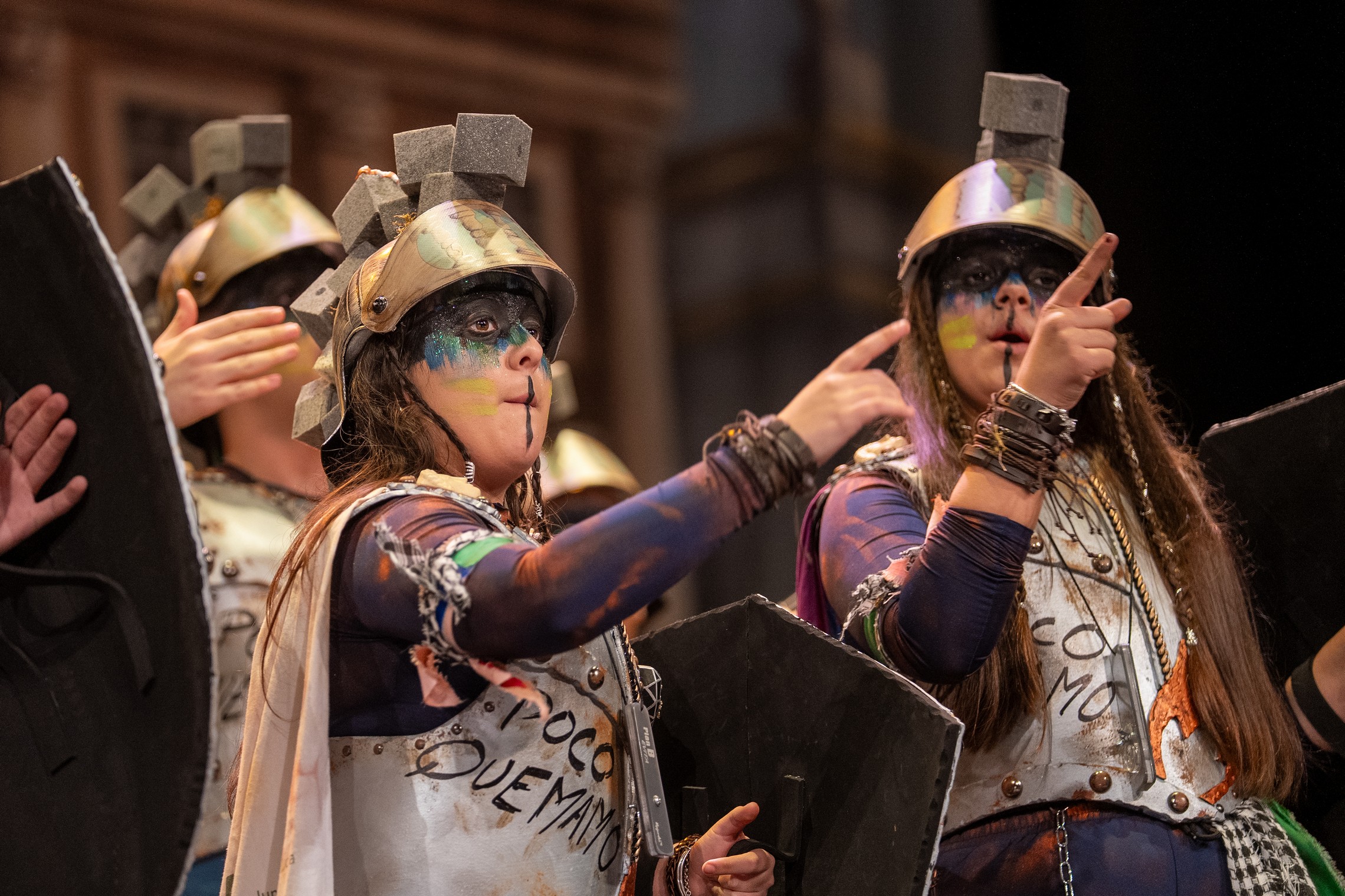 Comparsa juvenil, Plan B - Semifinal