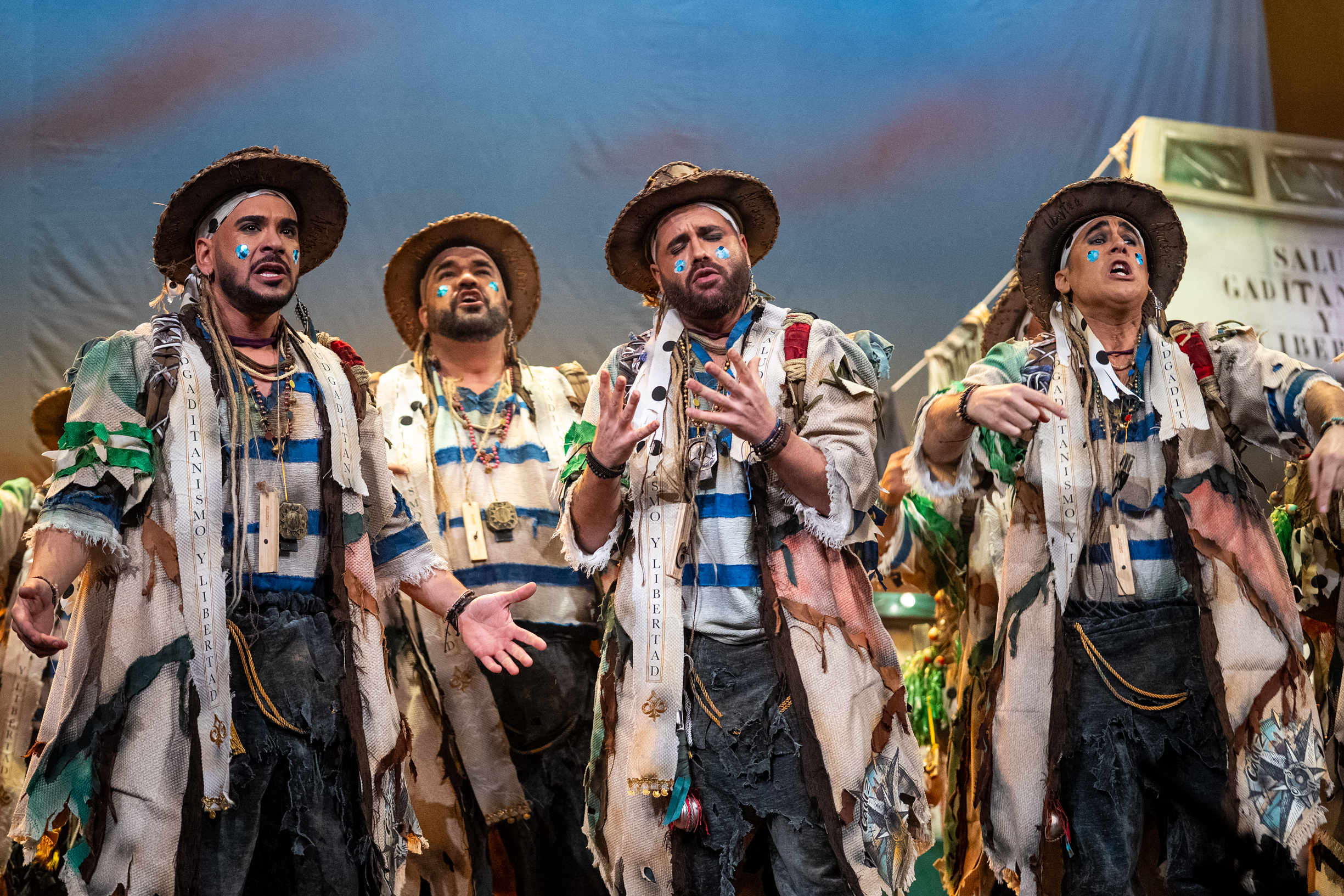 Comparsa, Salud, gaditanismo y libertad - Preliminares