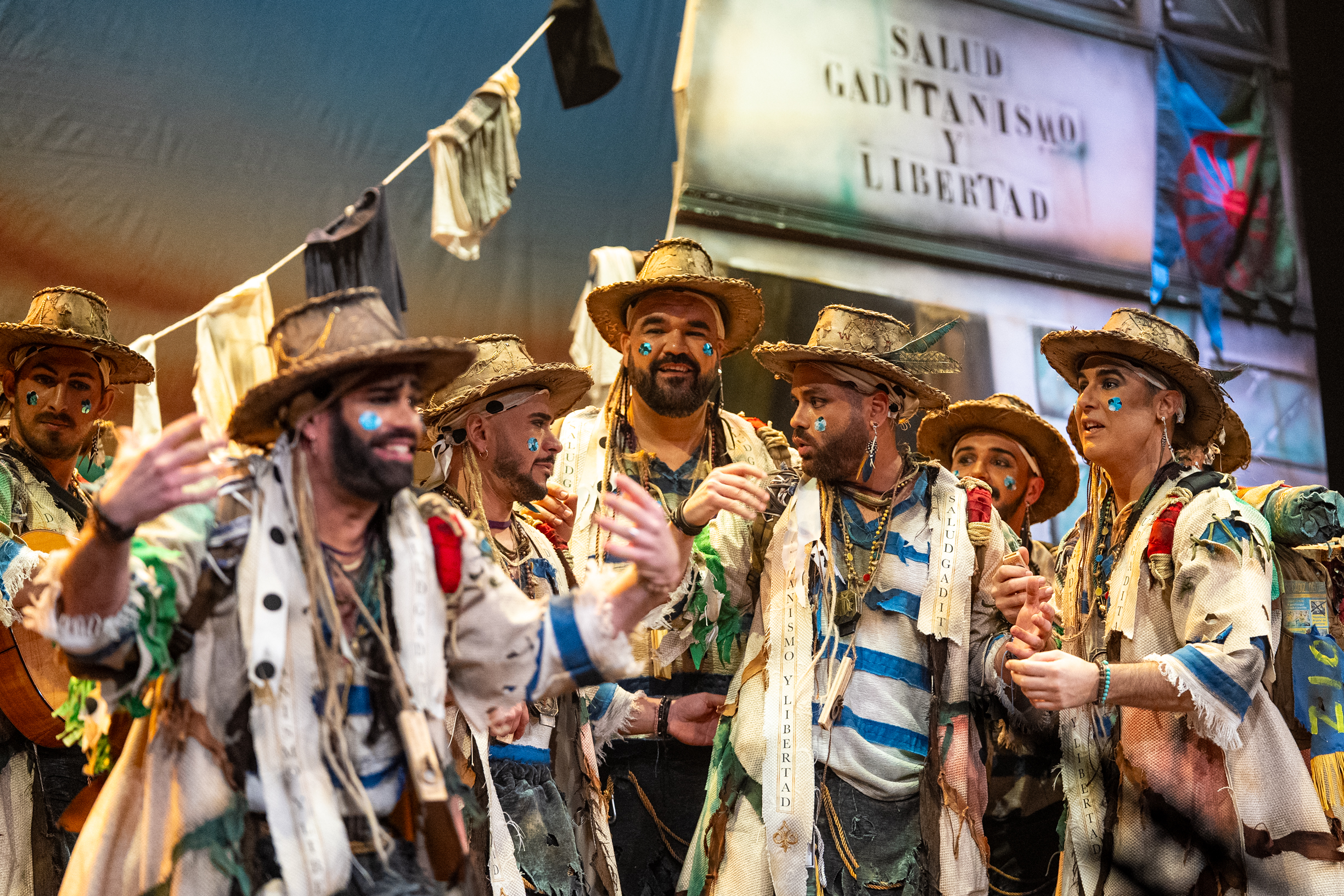 Comparsa, Salud, gaditanismo y libertad - Preliminares