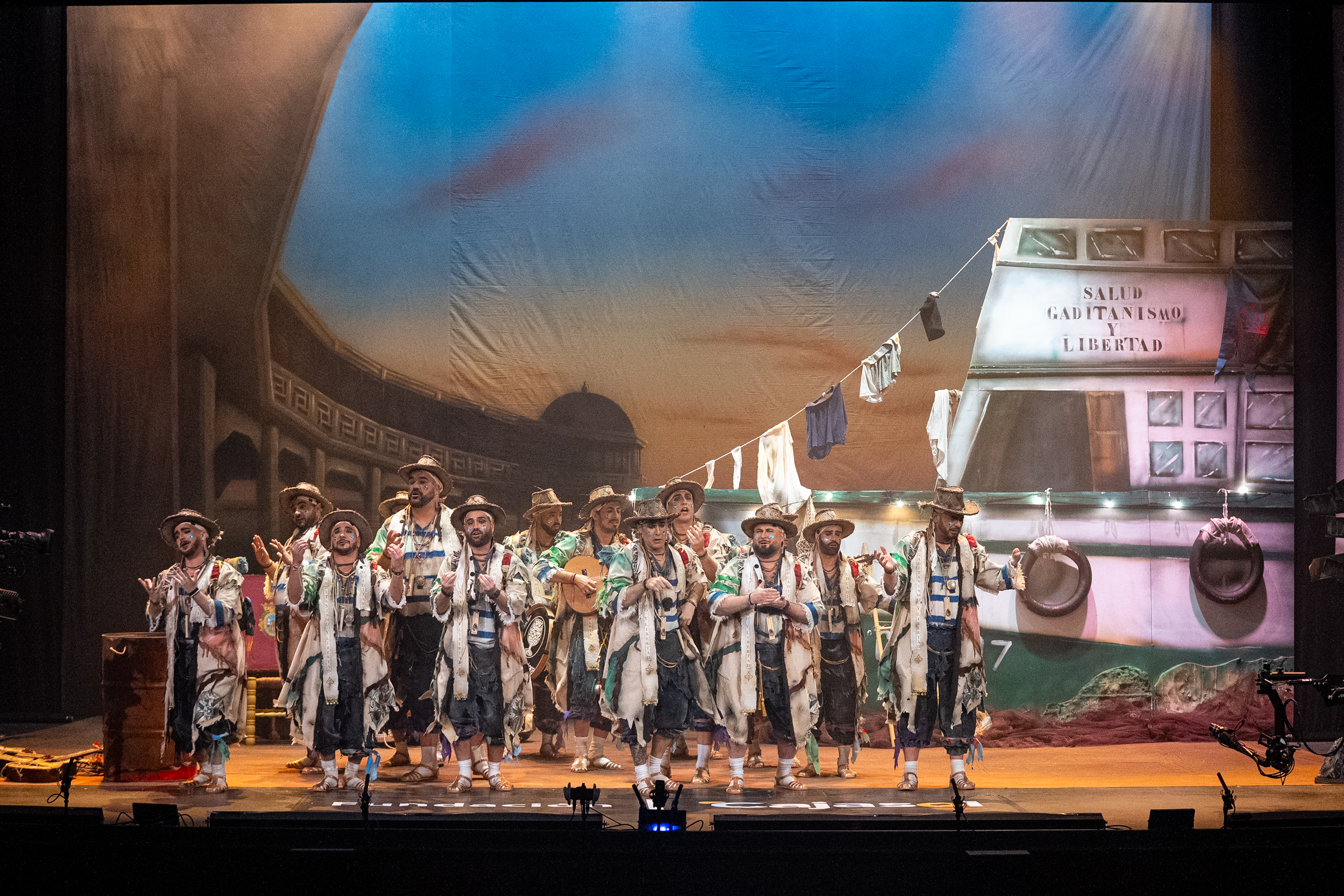 Comparsa, Salud, gaditanismo y libertad - Preliminares