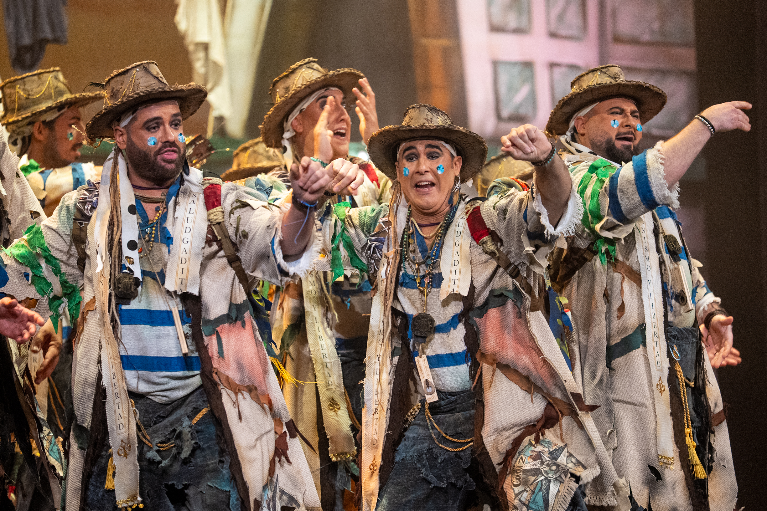 Comparsa, Salud, gaditanismo y libertad - Preliminares