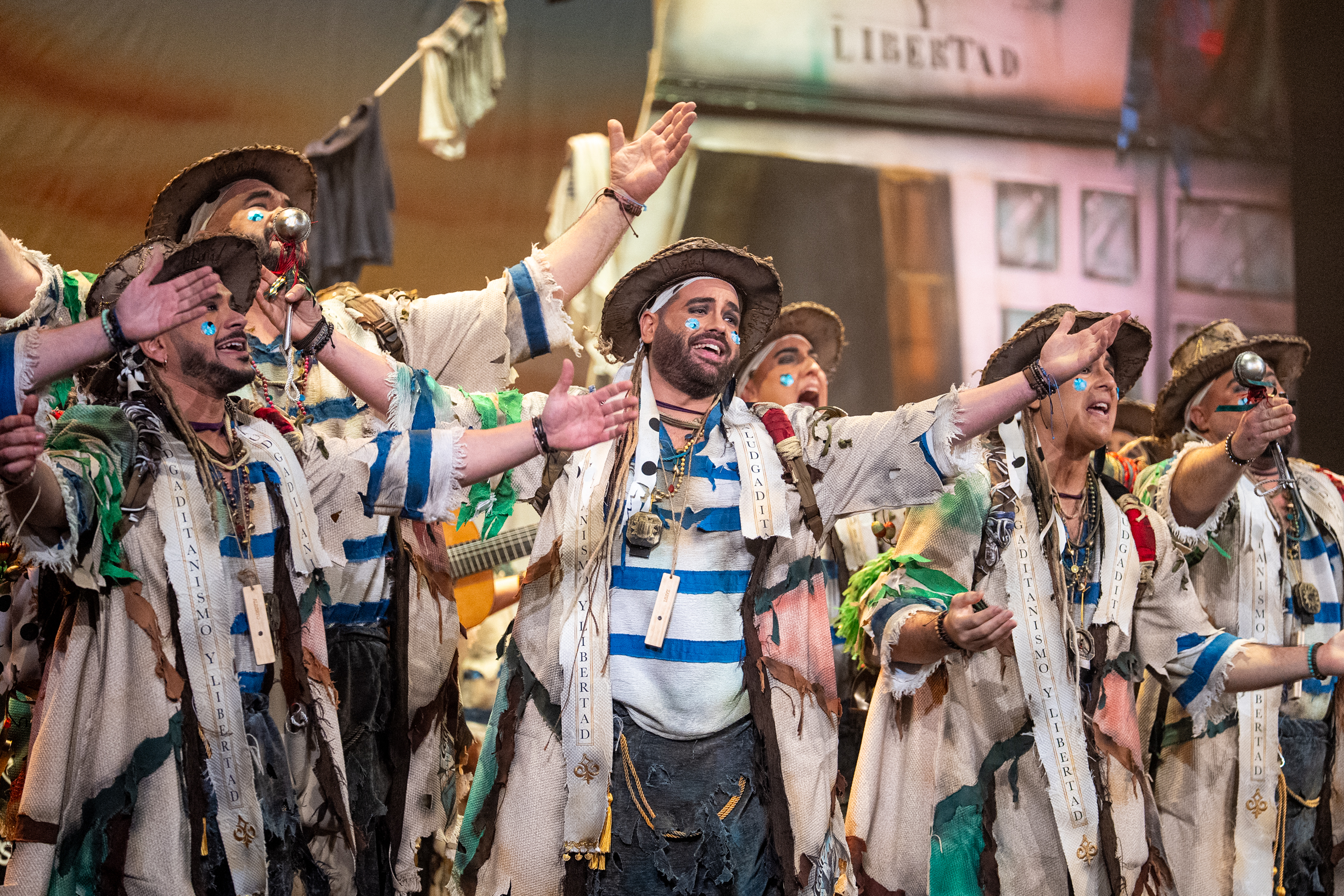 Comparsa, Salud, gaditanismo y libertad - Preliminares