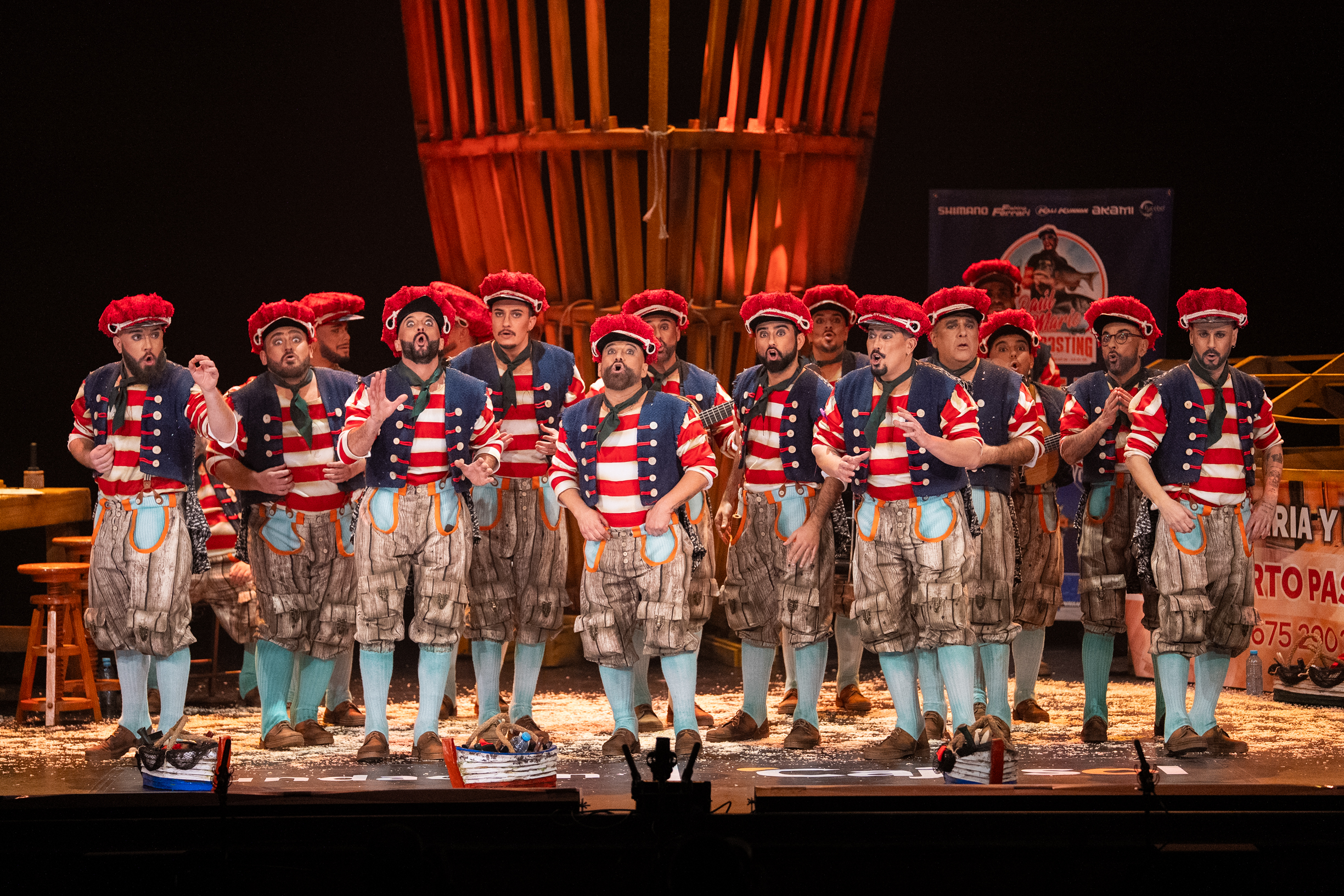 Comparsa, Los pájaros carpinteros - Semifinales