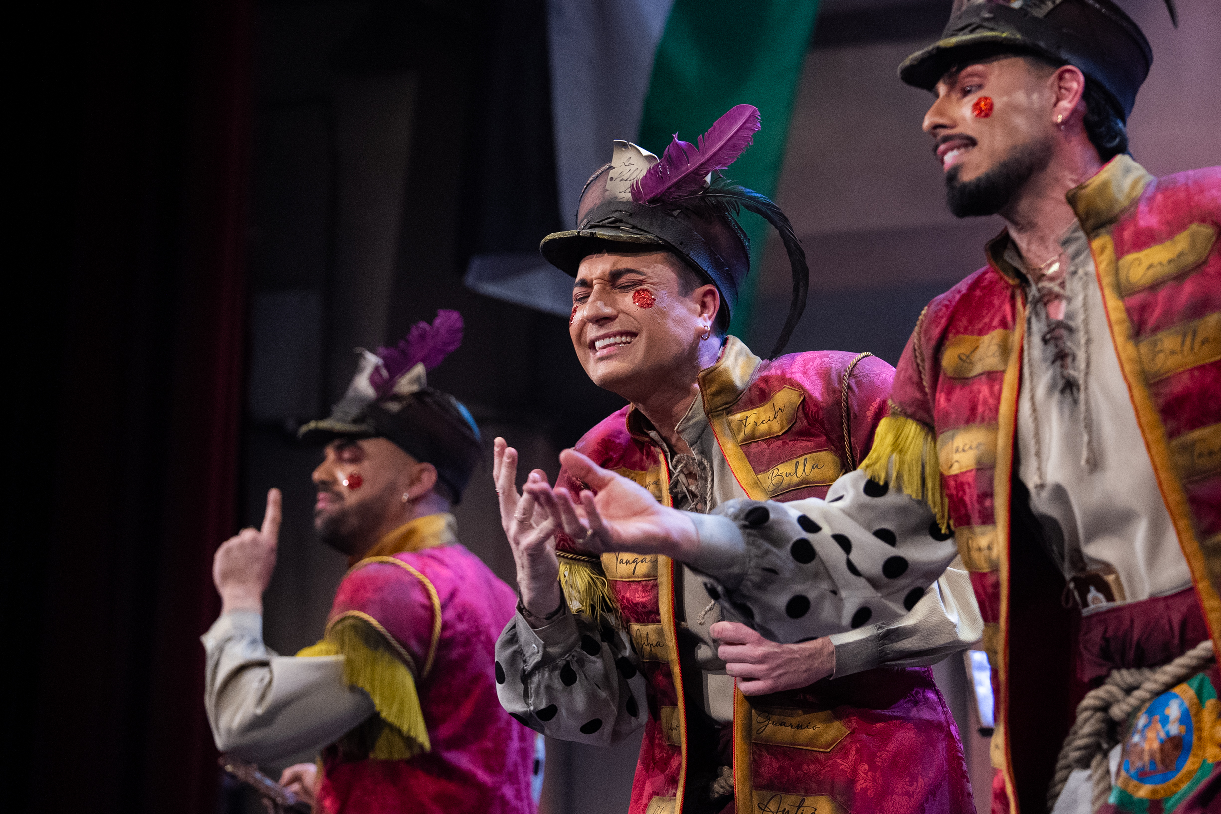 Comparsa, La palabra de Cádiz - Cuartos