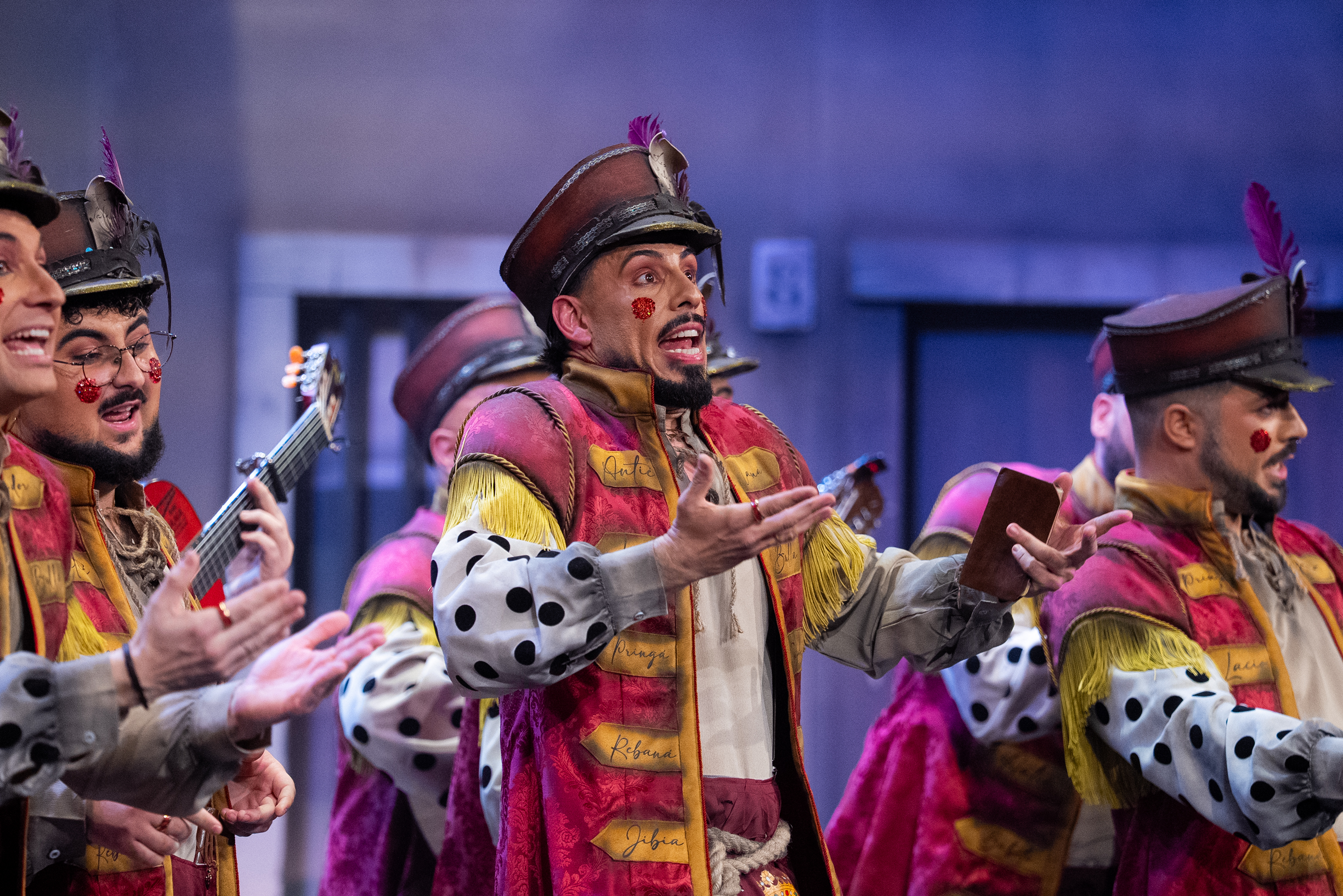 Comparsa, La palabra de Cádiz - Cuartos