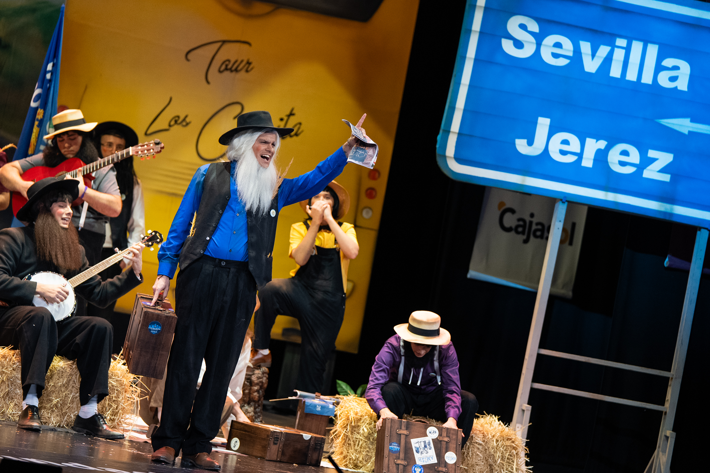 Chirigota, Los Amish del mono, fuimos a por piononos (La decepción) - Cuartos