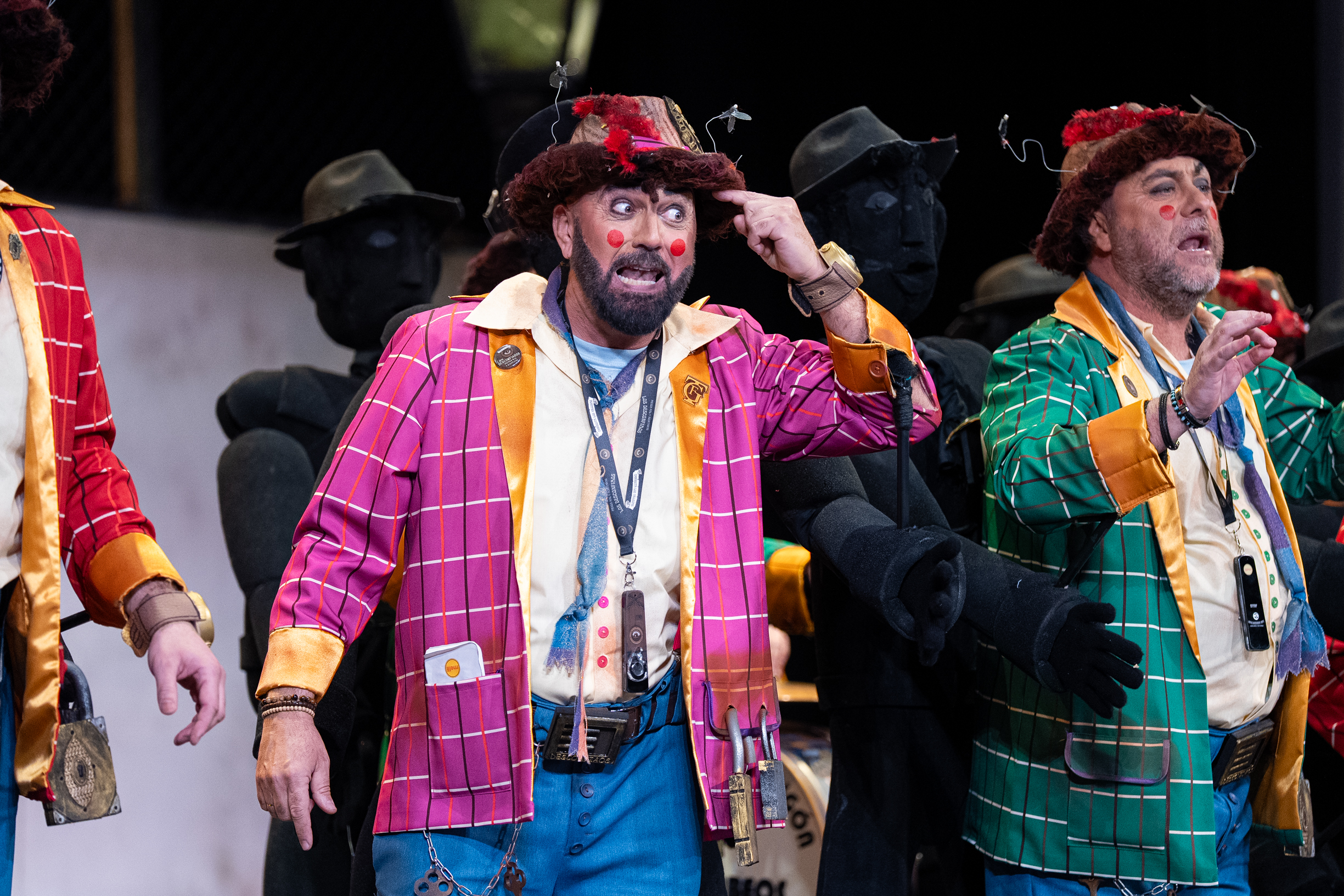 Chirigota, Piensa mal y acertarás (Los desconfiaos) - Semifinales