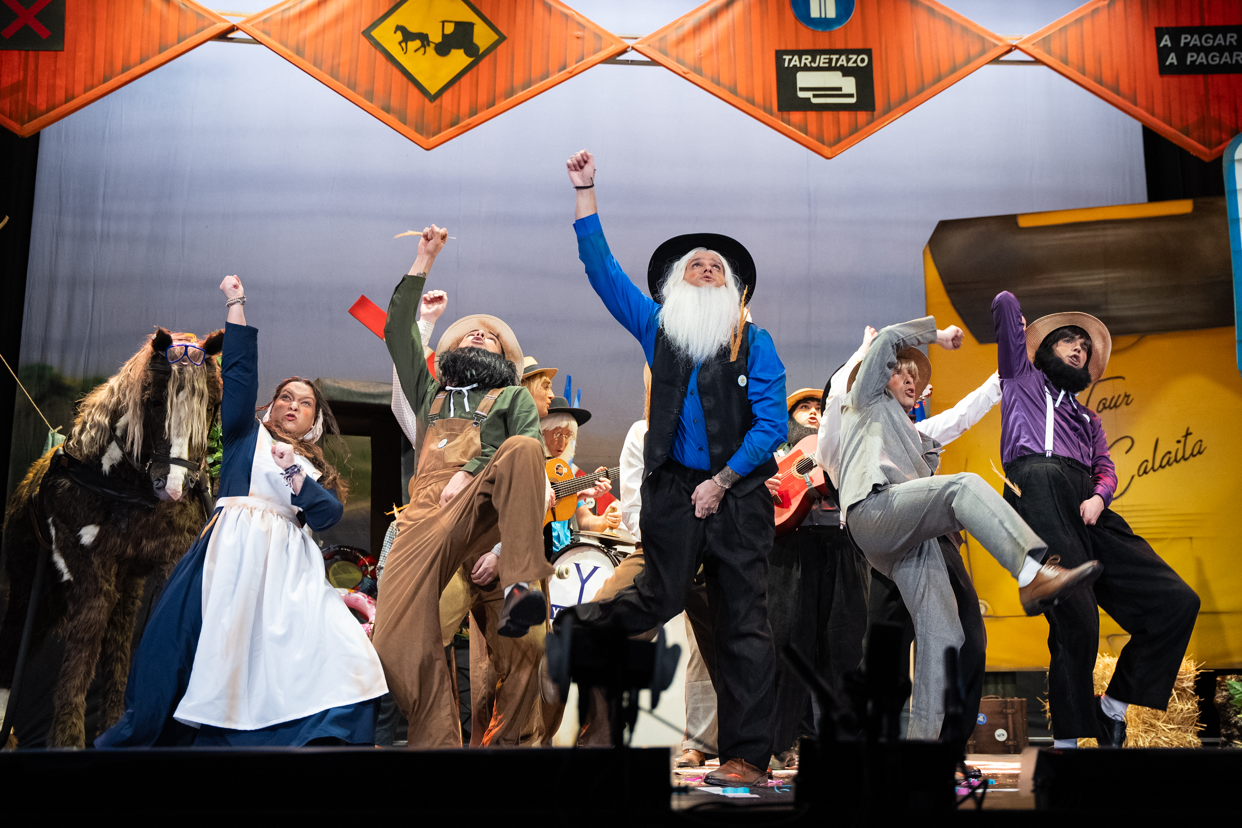 Chirigota, Los Amish del mono, fuimos a por piononos (La decepción) - Cuartos