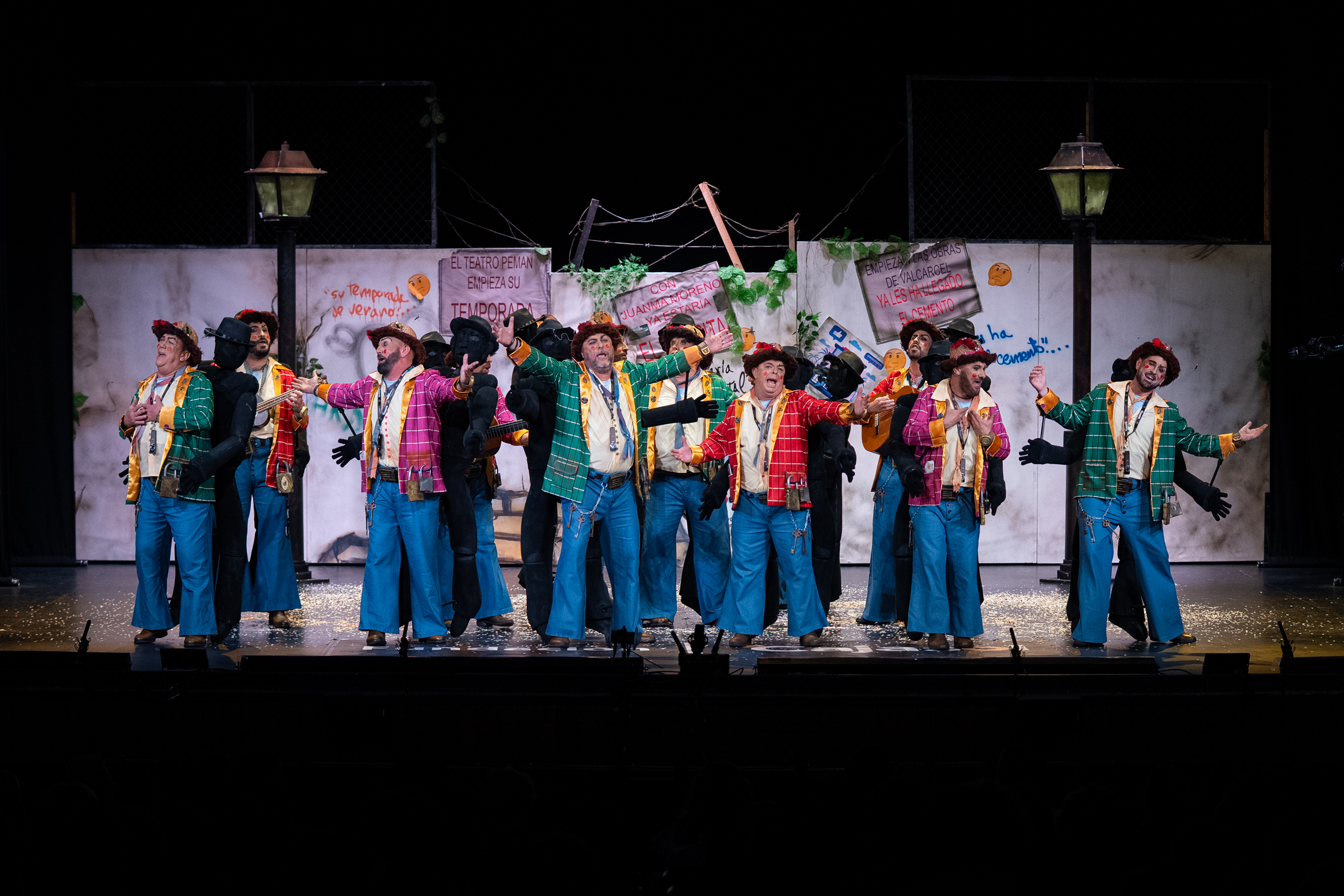 Chirigota, Piensa mal y acertarás (Los desconfiaos) - Semifinales