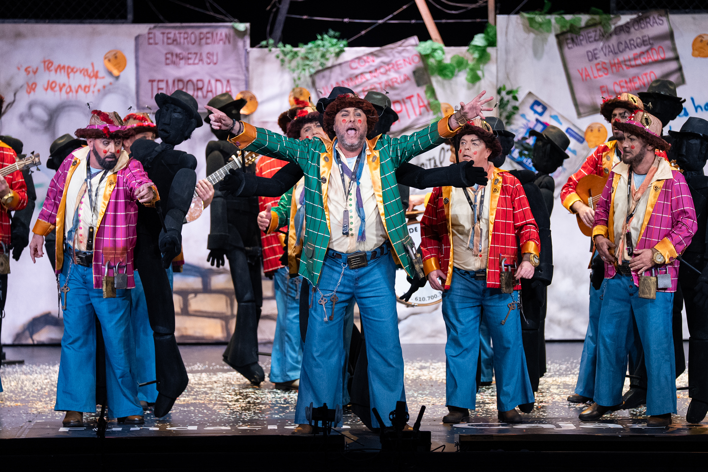 Chirigota, Piensa mal y acertarás (Los desconfiaos) - Semifinales