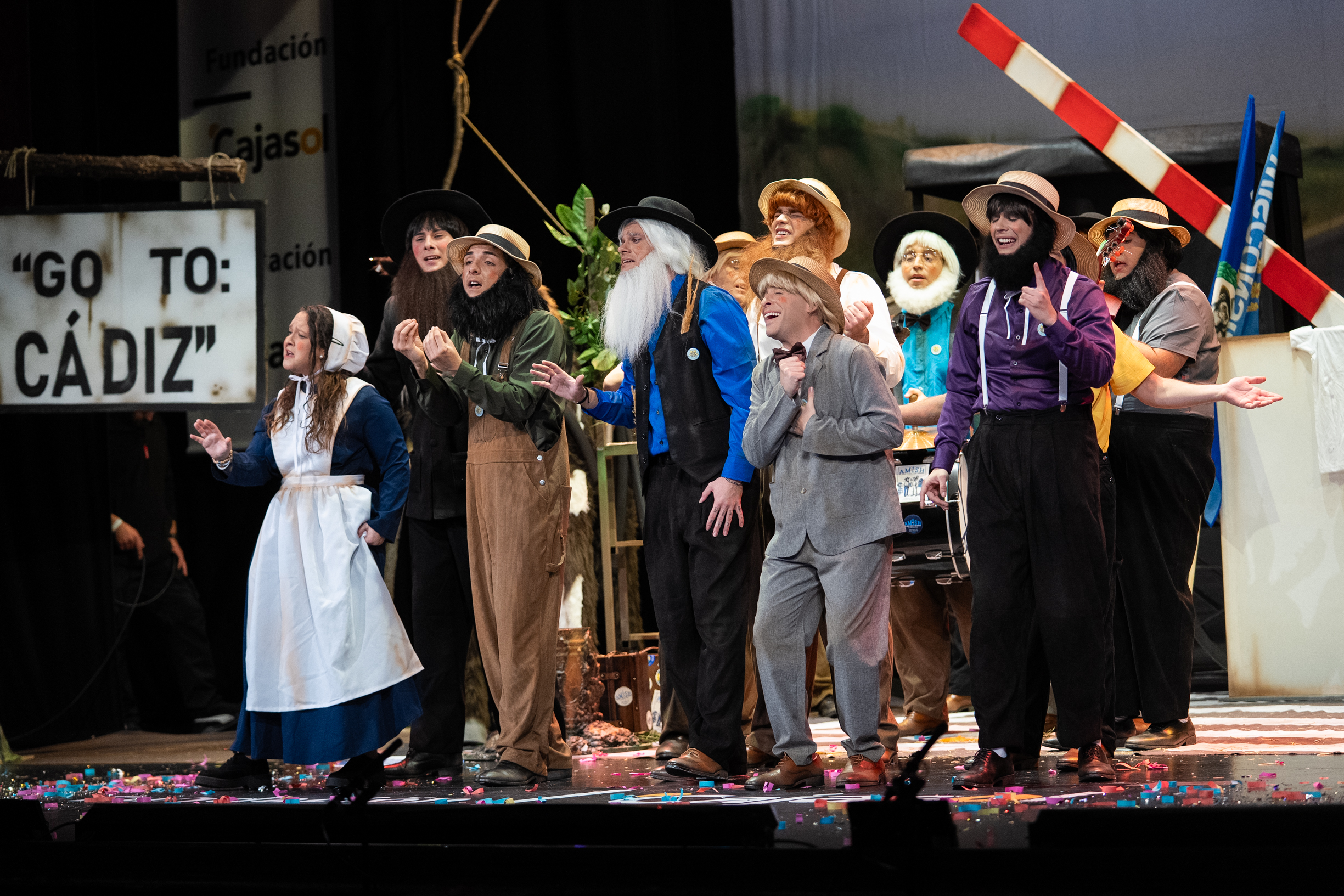 Chirigota, Los Amish del mono, fuimos a por piononos (La decepción) - Cuartos