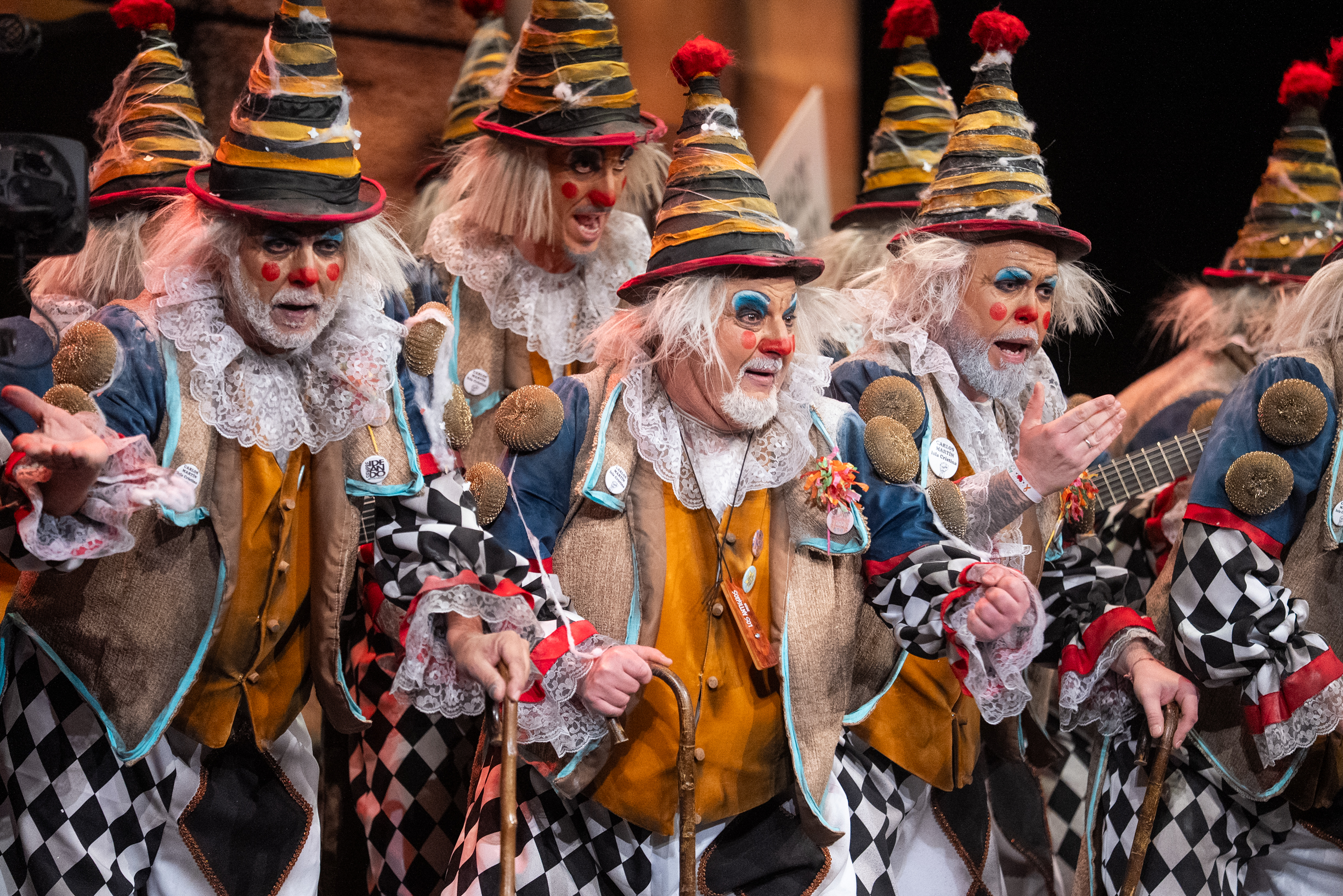 Chirigota, Los antiguos - Cuartos