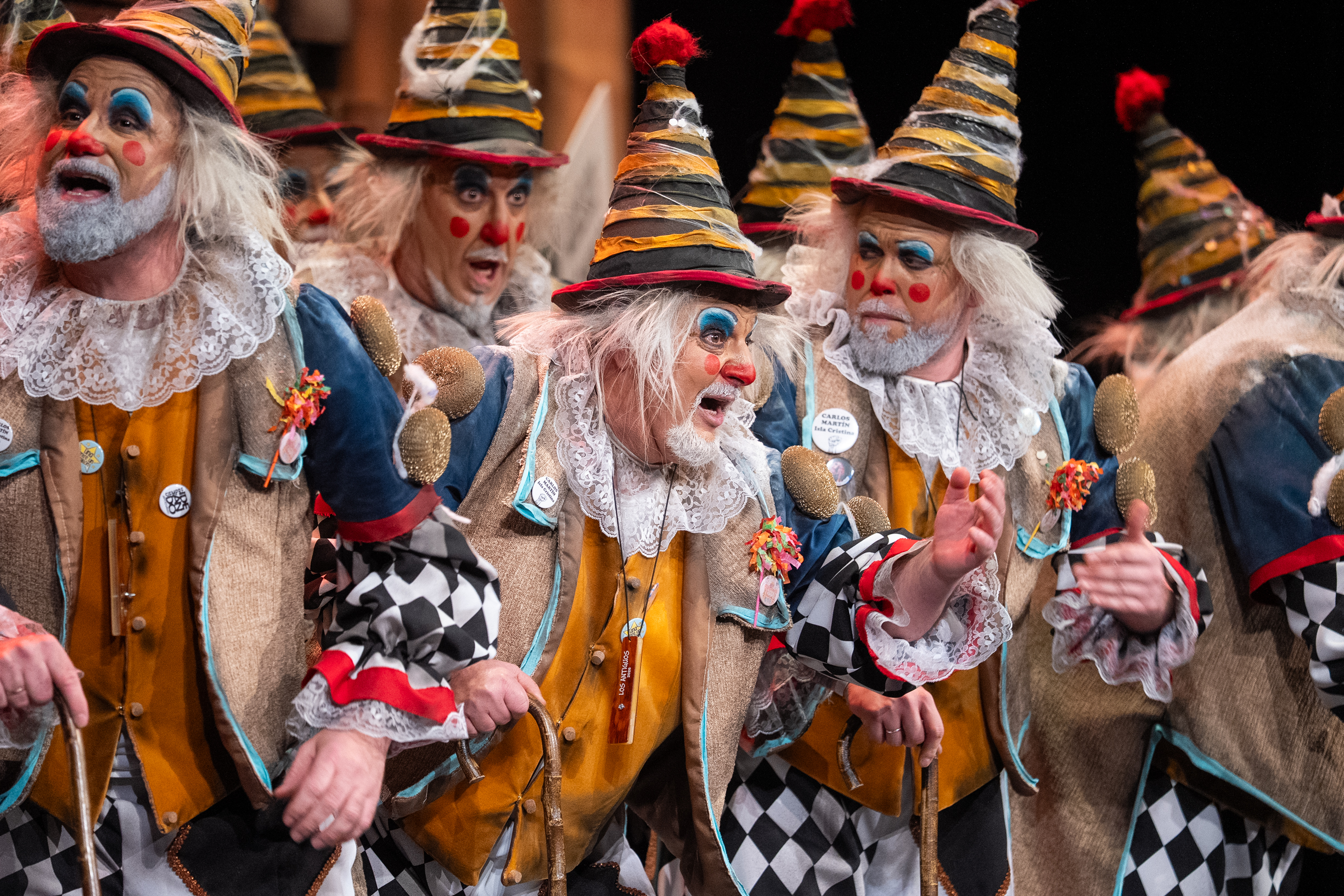 Chirigota, Los antiguos - Cuartos