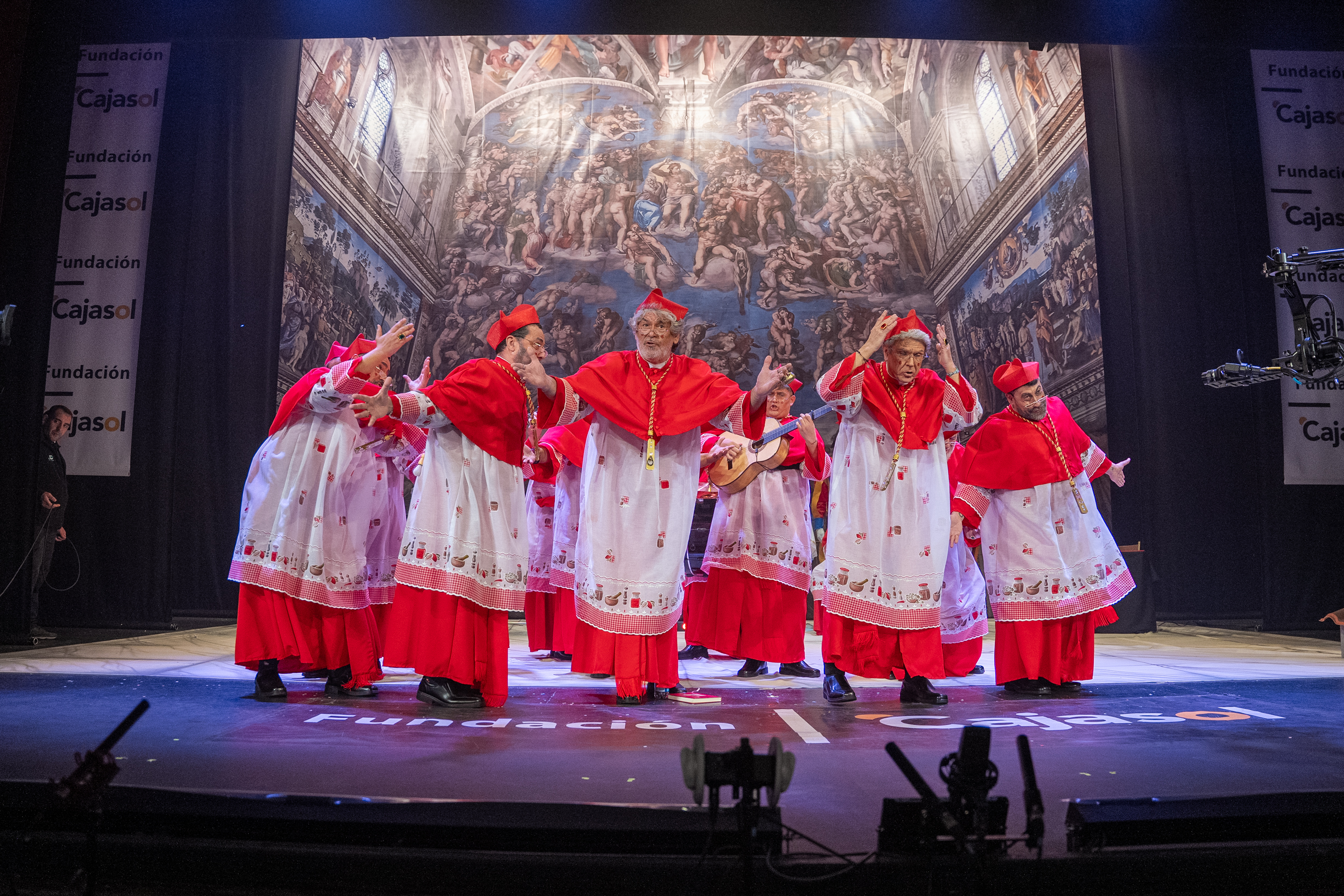 Chirigota, Los que van a coger papas - Preliminares