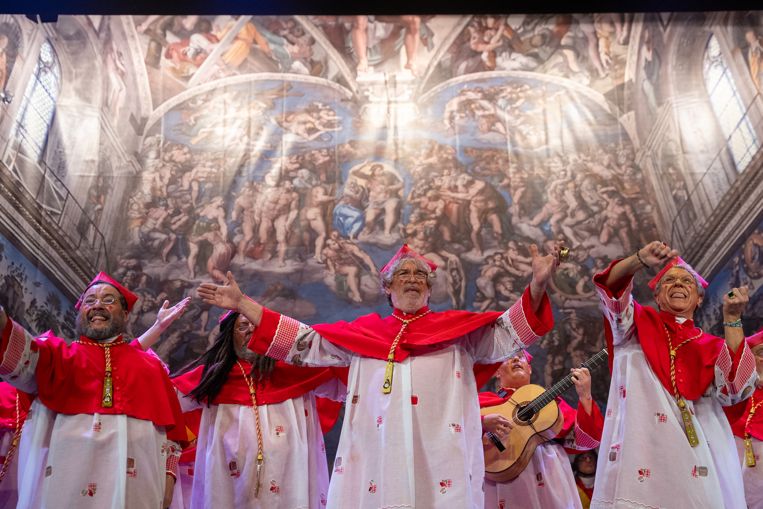 Chirigota, Los que van a coger papas - Preliminares