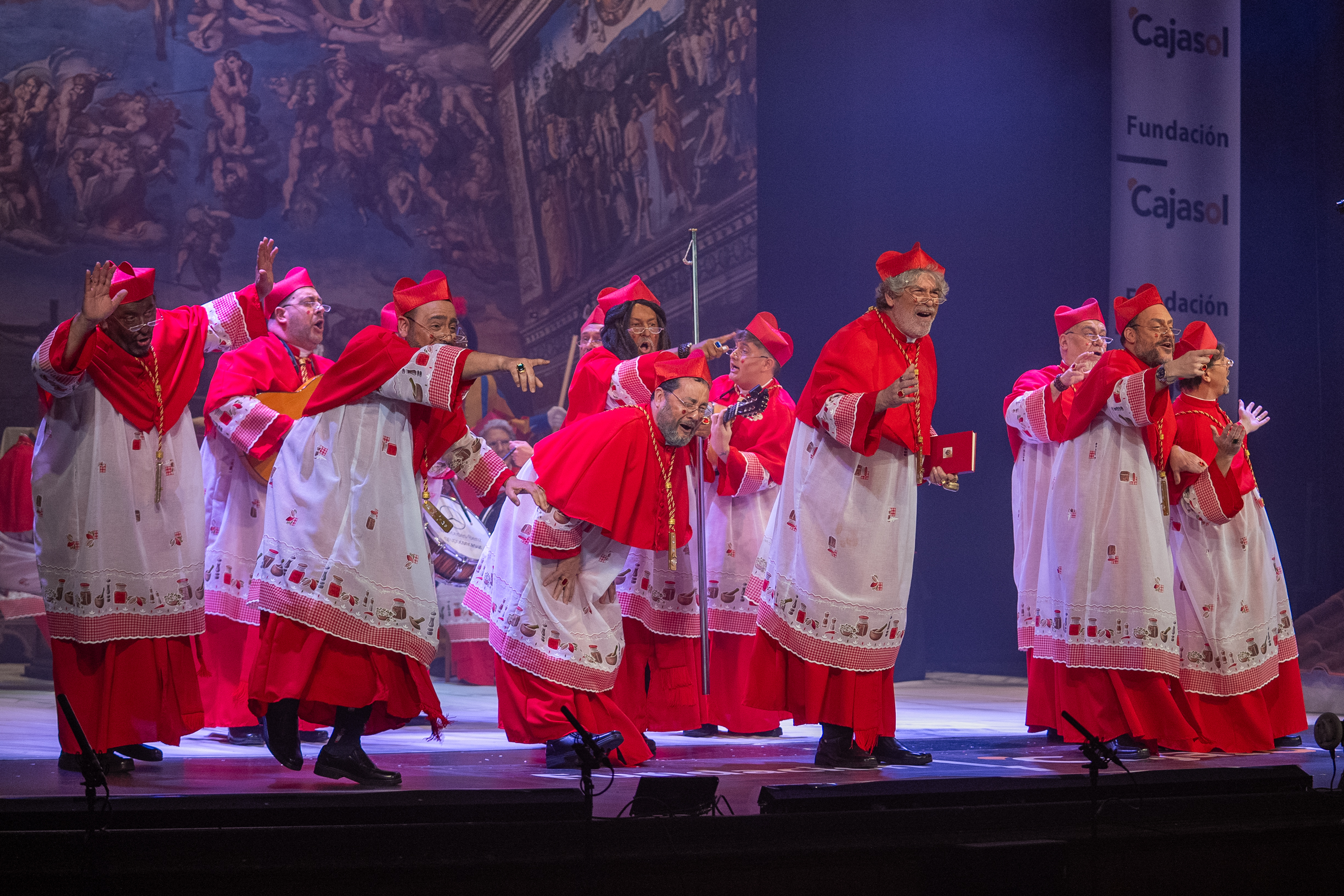 Chirigota, Los que van a coger papas - Preliminares