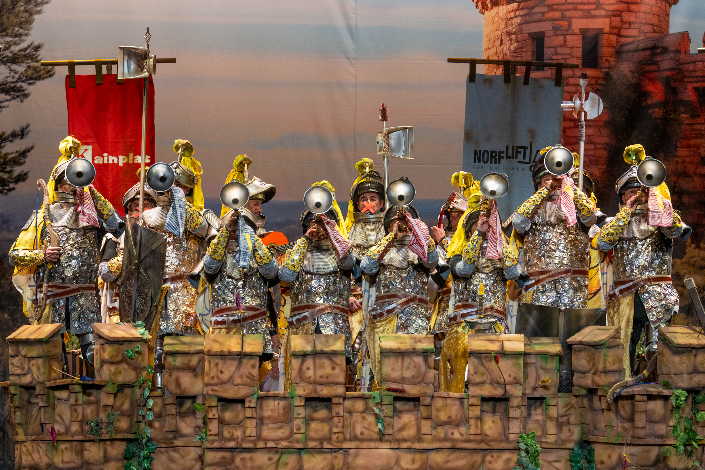 Chirigota, Nos hemos venío arriba - Preliminares