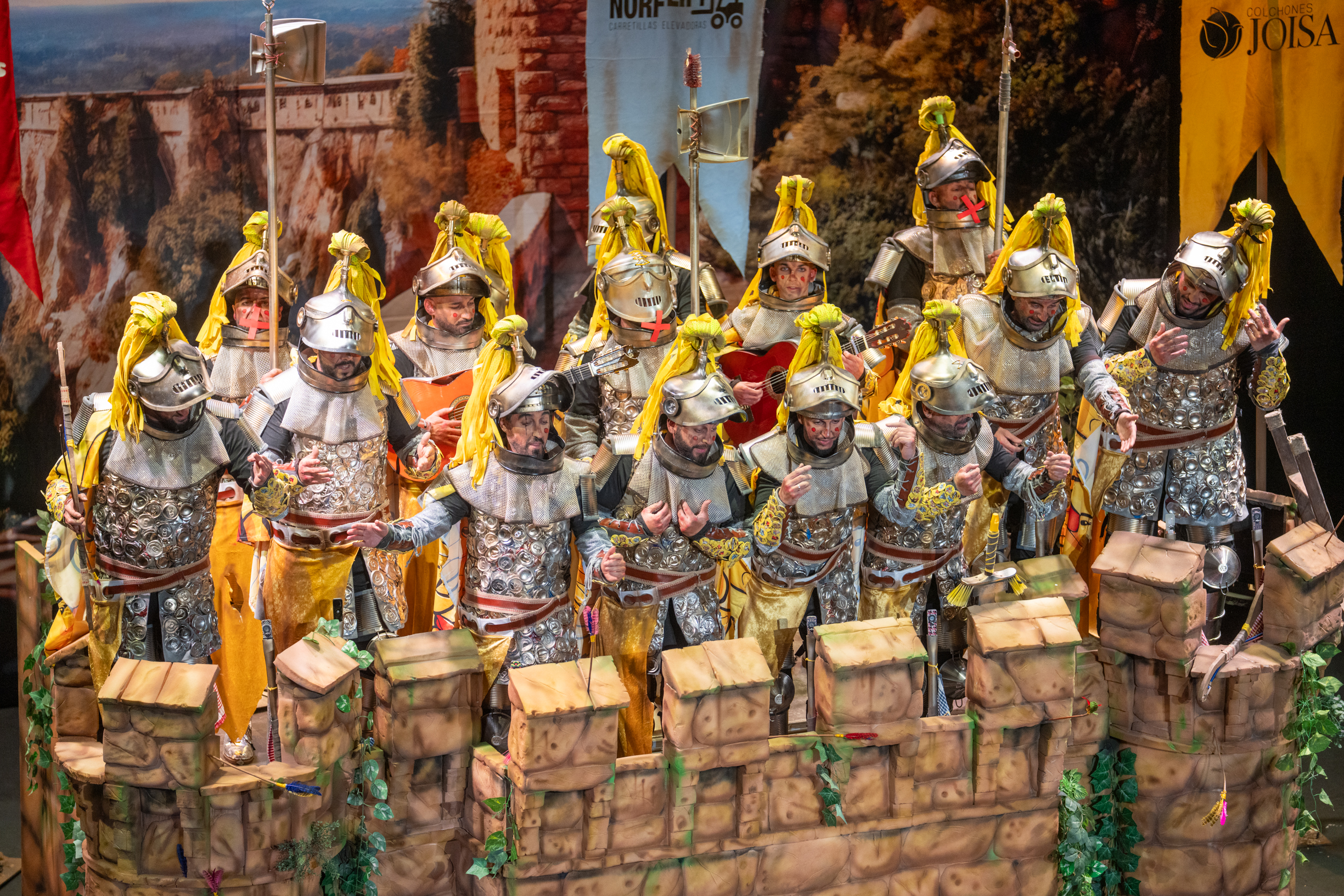 Chirigota, Nos hemos venío arriba - Preliminares