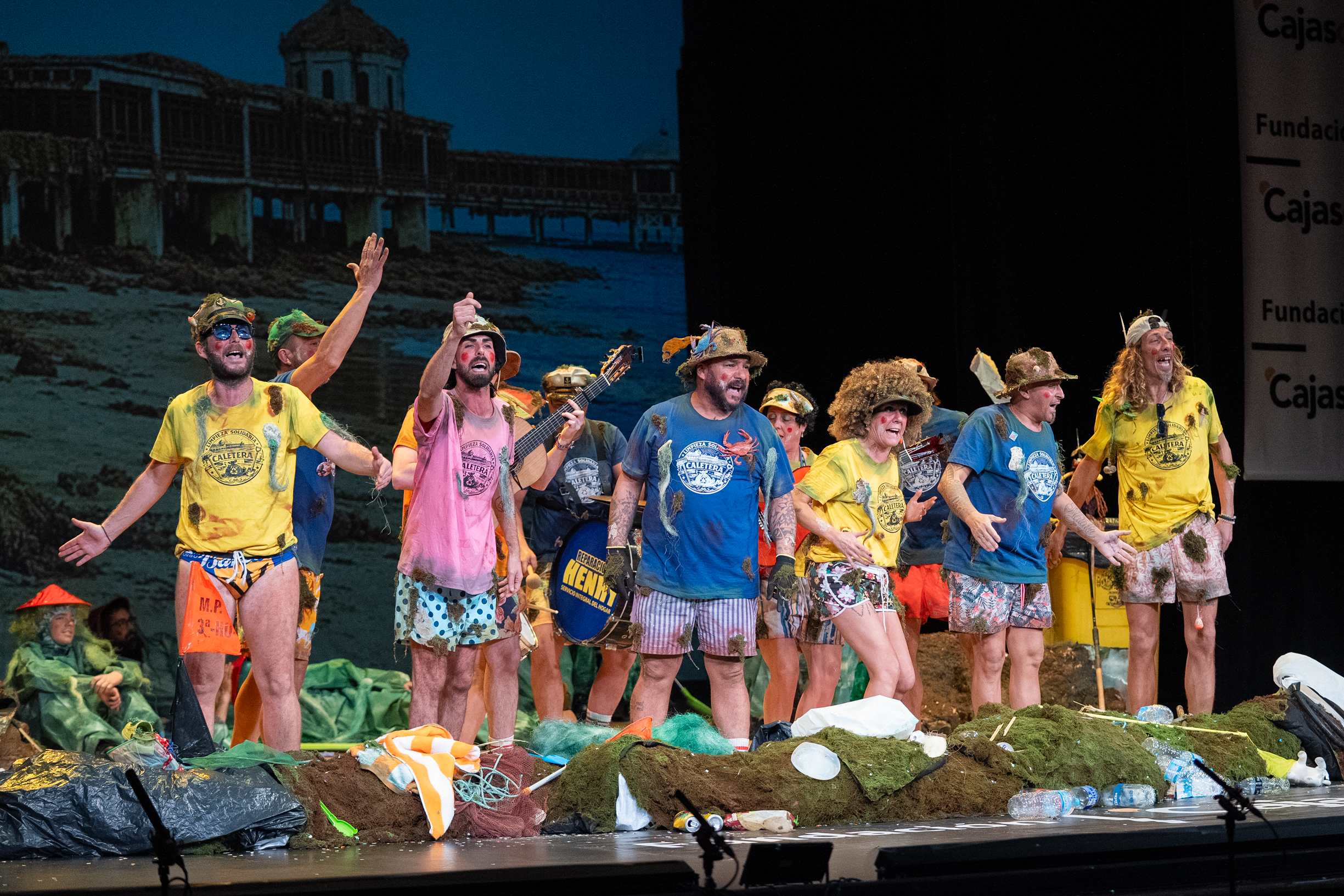 Chirigota, L@s quince en las algas - Cuartos