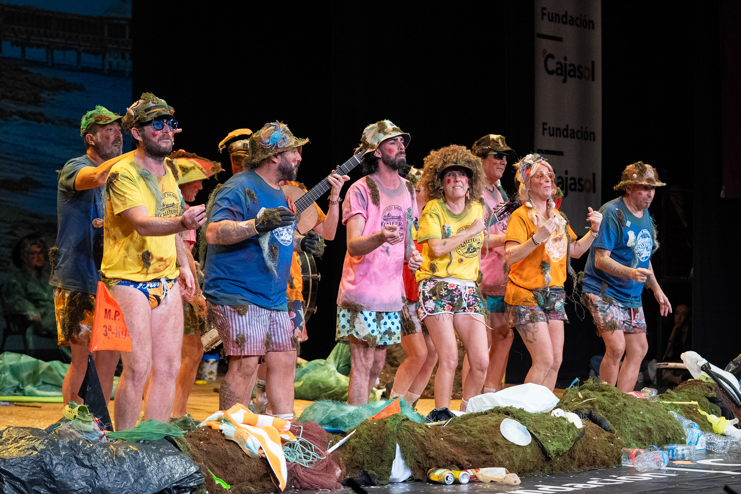 Chirigota, L@s quince en las algas - Cuartos