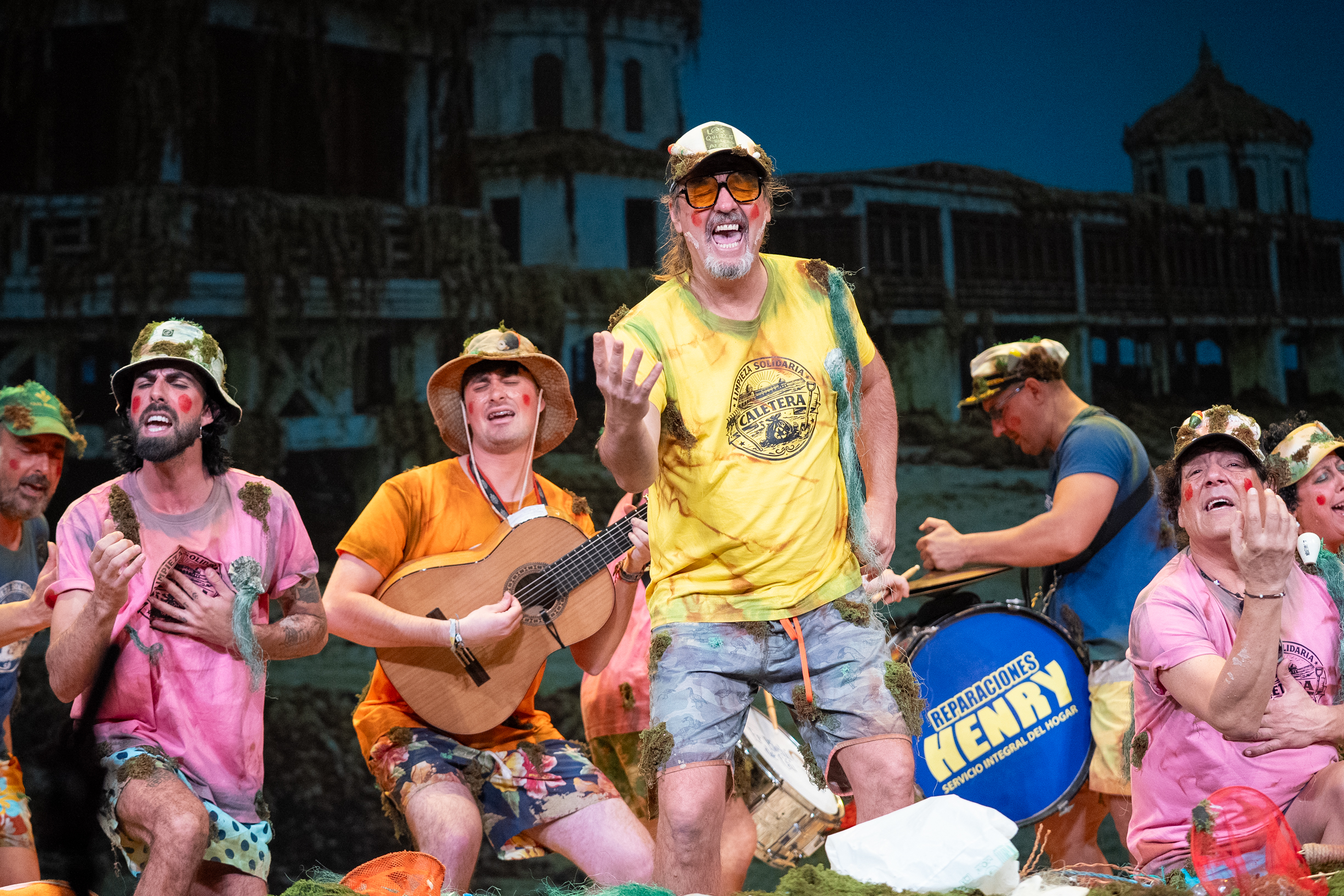 Chirigota, L@s quince en las algas - Cuartos