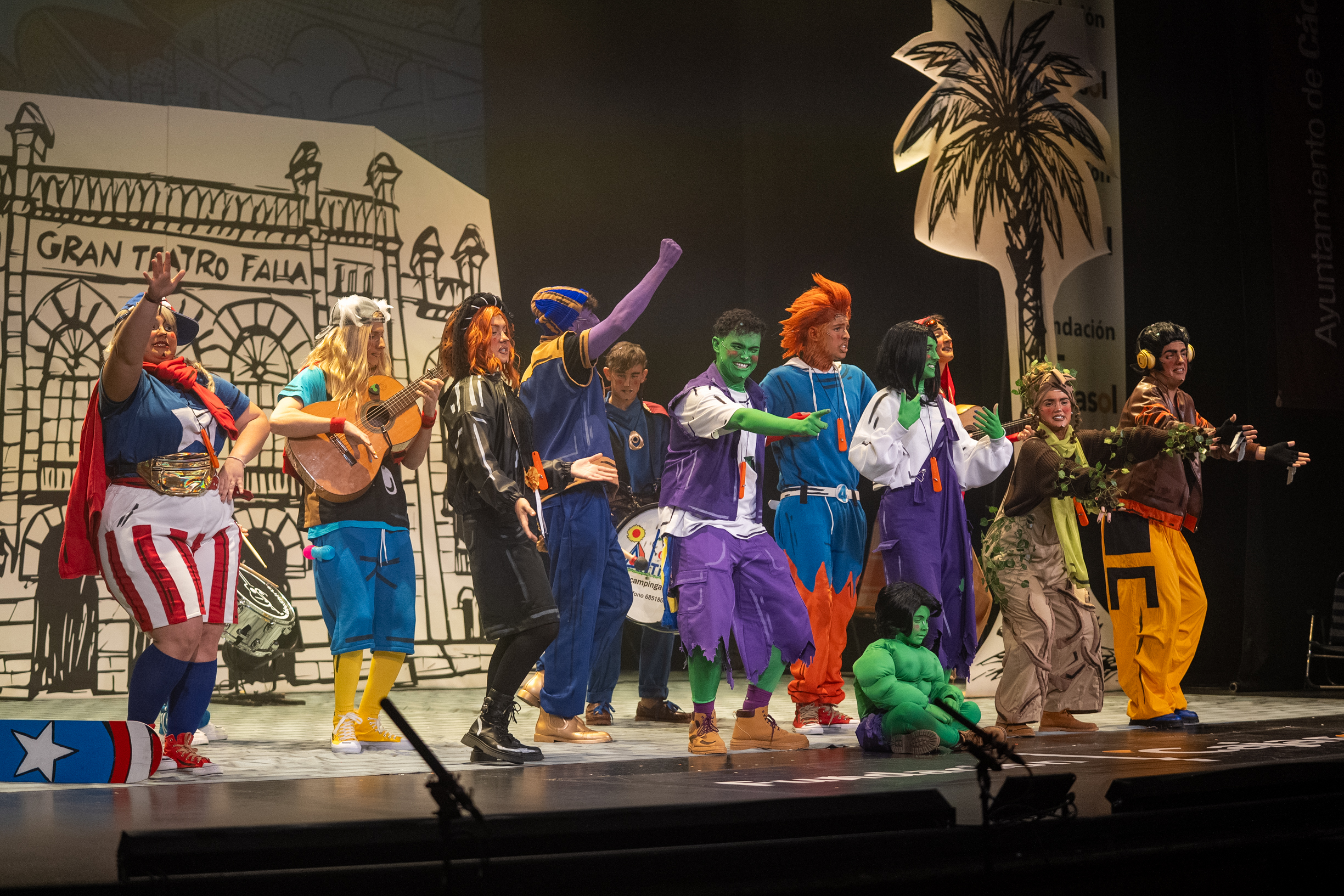 Chirigota juvenil, Los Vengadoritos - Semifinales