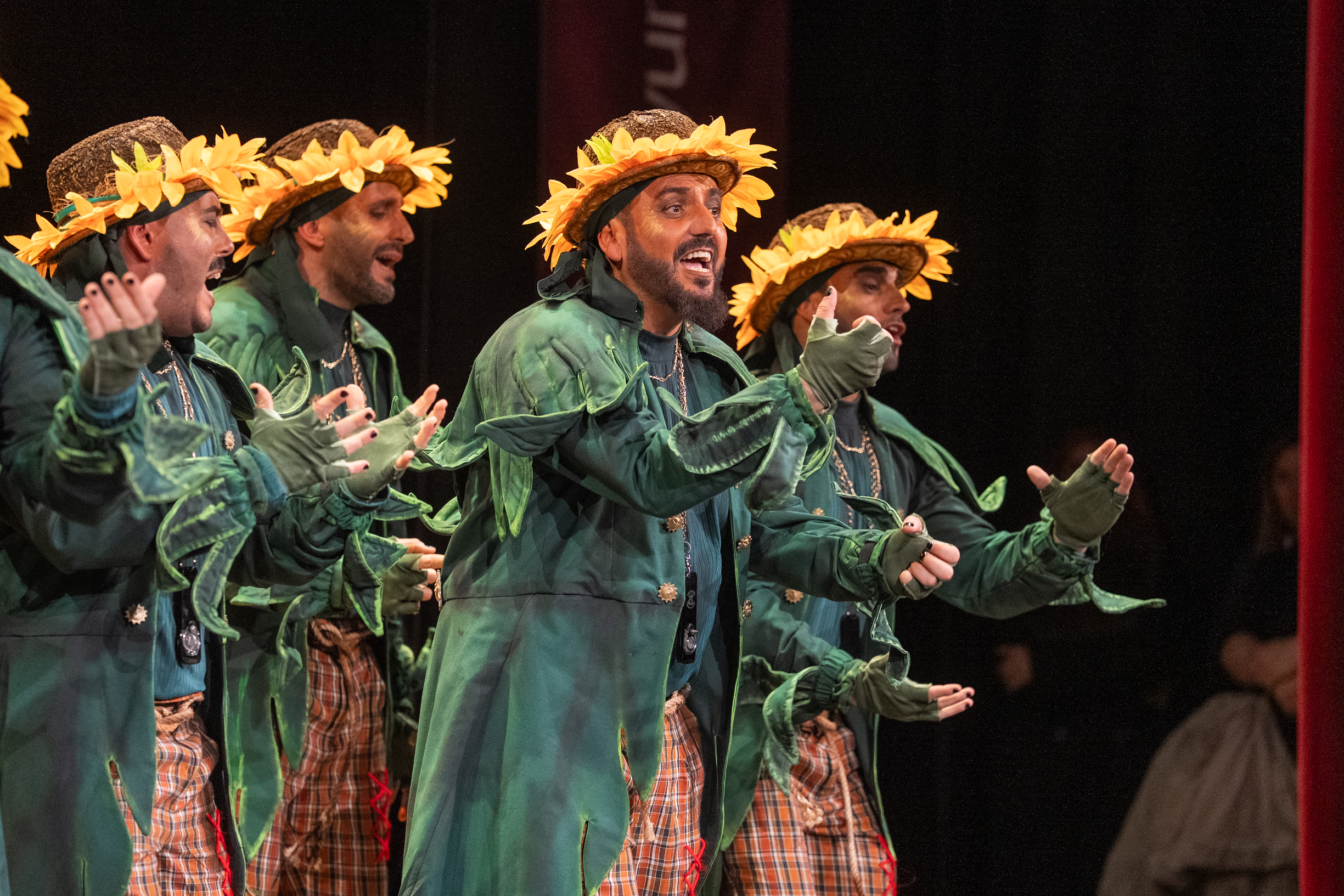 Comparsa, La hipócrita - Preliminares