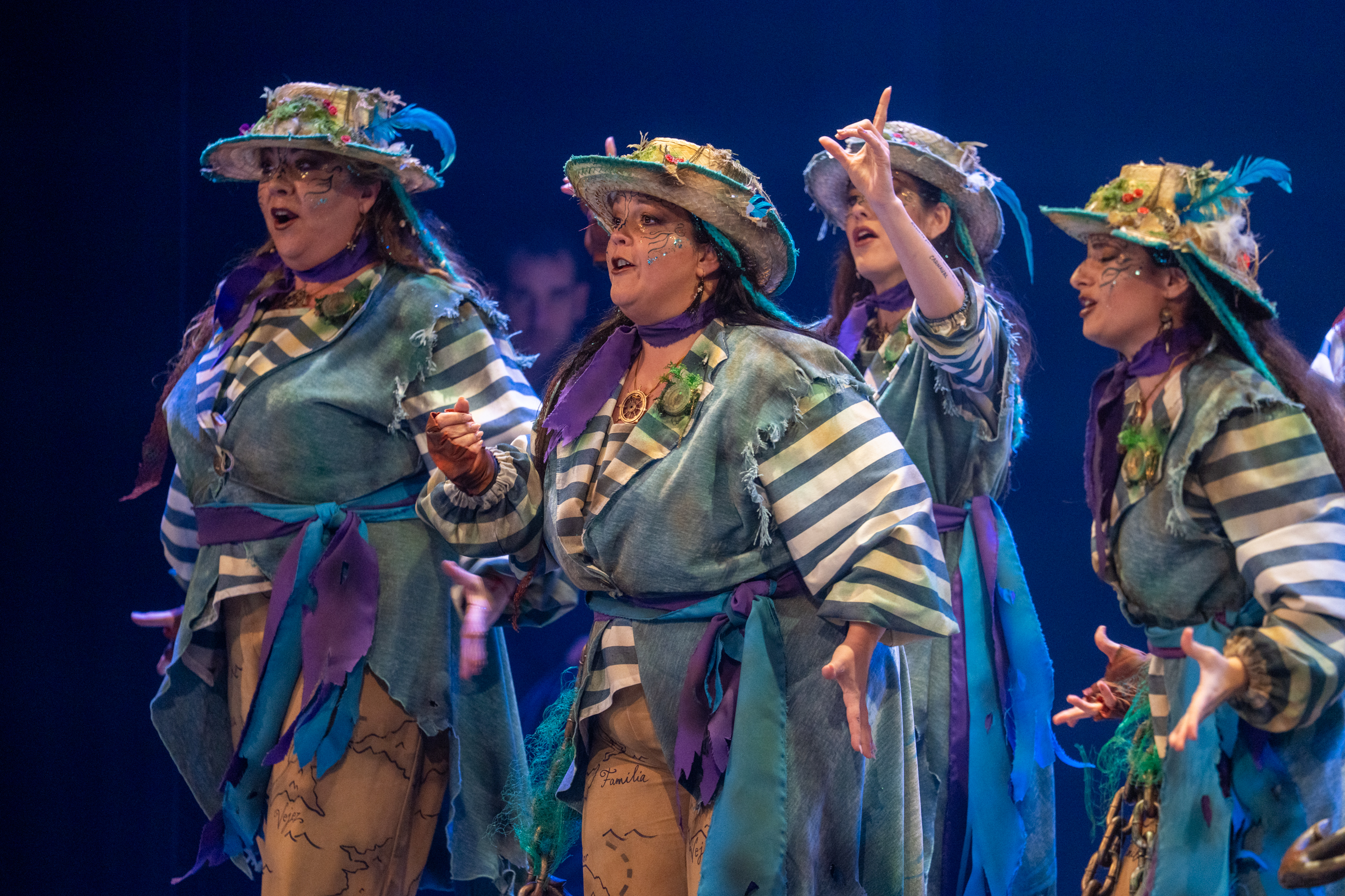 Comparsa, Las Lobas - Preliminares