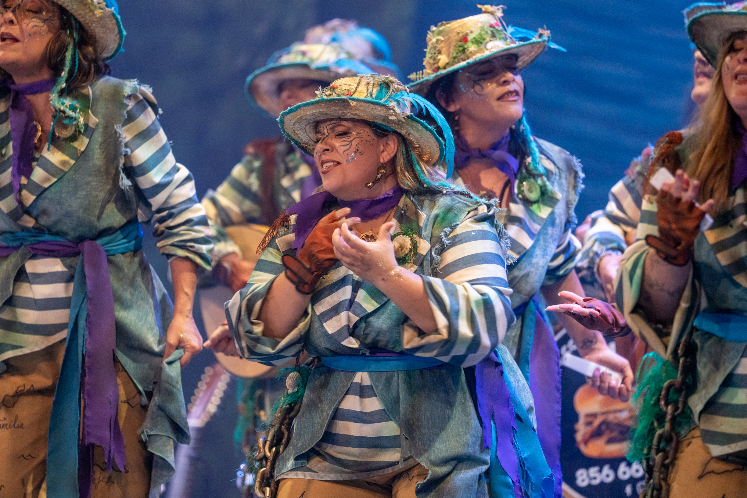 Comparsa, Las Lobas - Preliminares