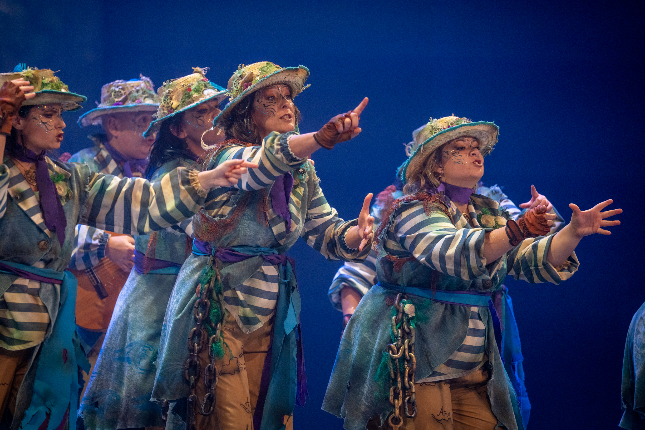 Comparsa, Las Lobas - Preliminares