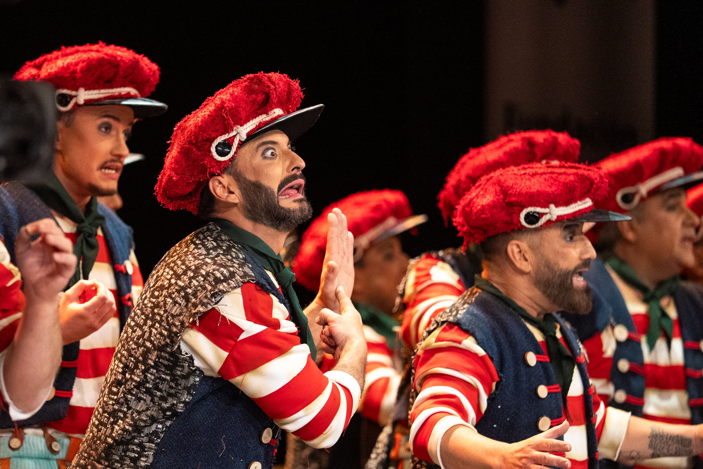 Comparsa, Los pájaros carpinteros - Cuartos