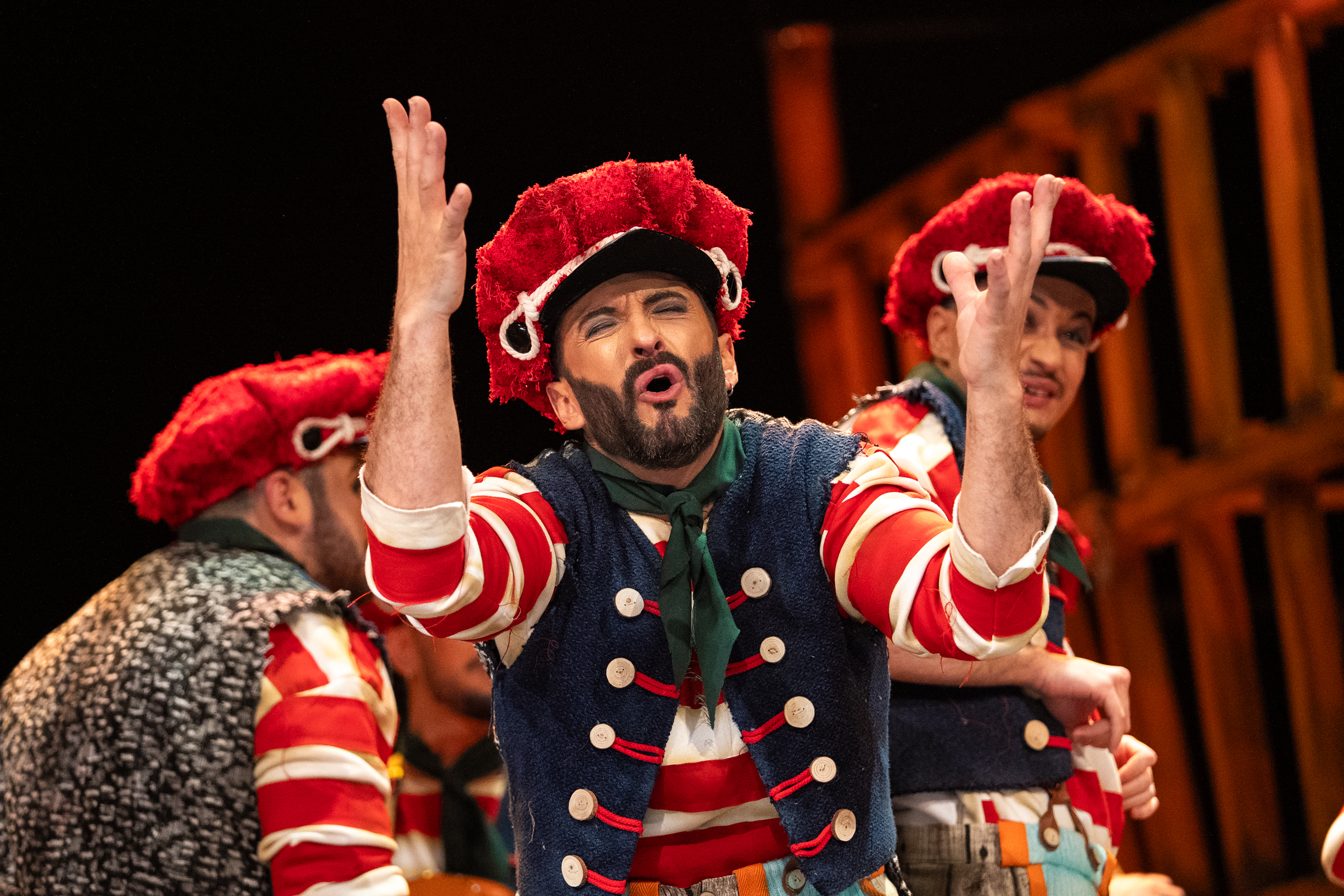 Comparsa, Los pájaros carpinteros - Cuartos