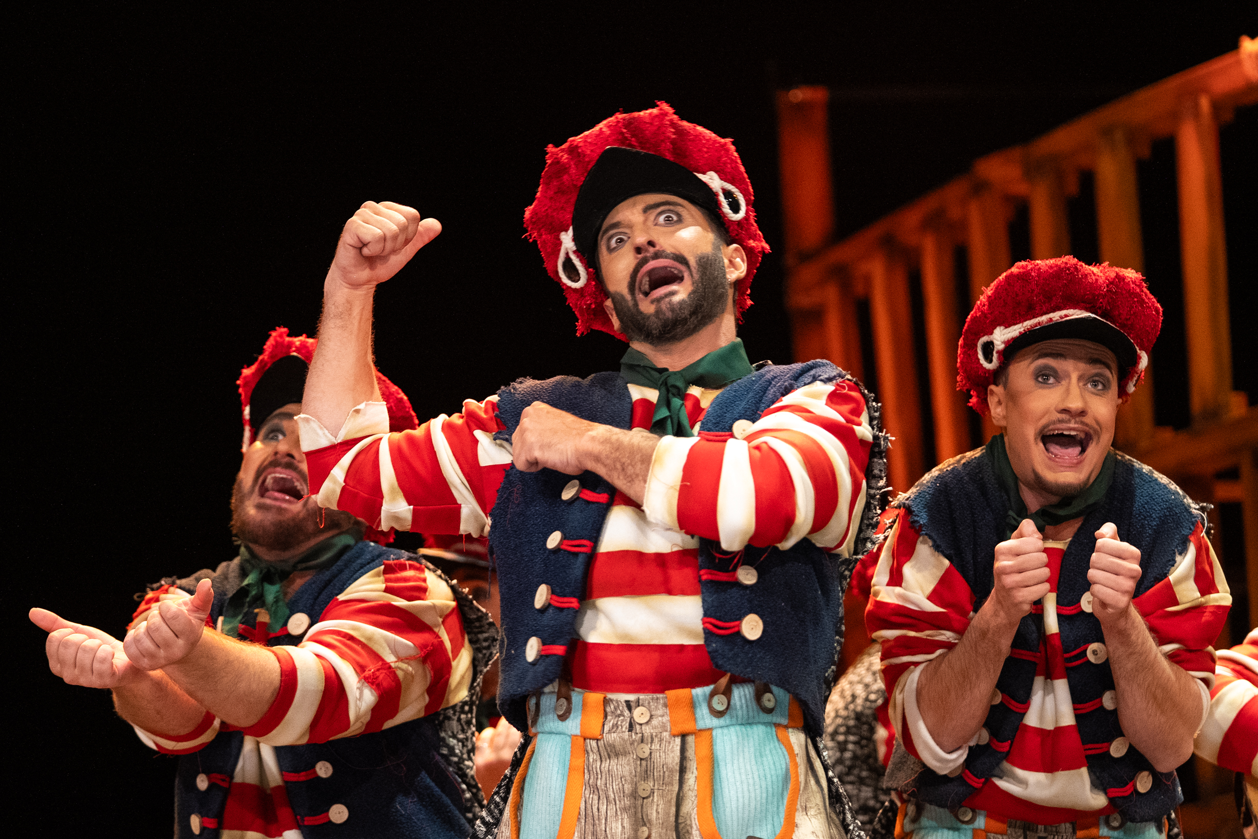 Comparsa, Los pájaros carpinteros - Cuartos