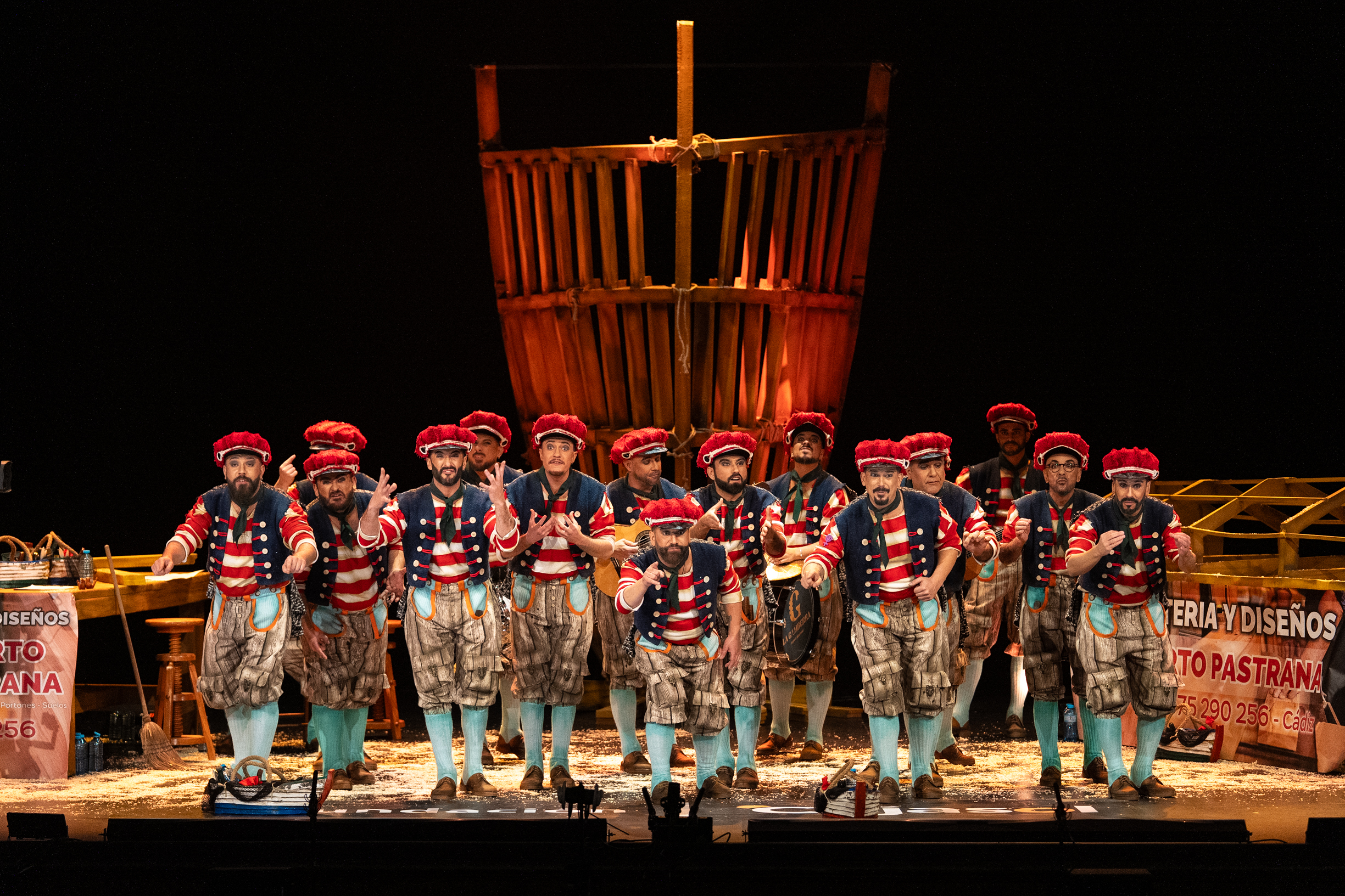 Comparsa, Los pájaros carpinteros - Cuartos