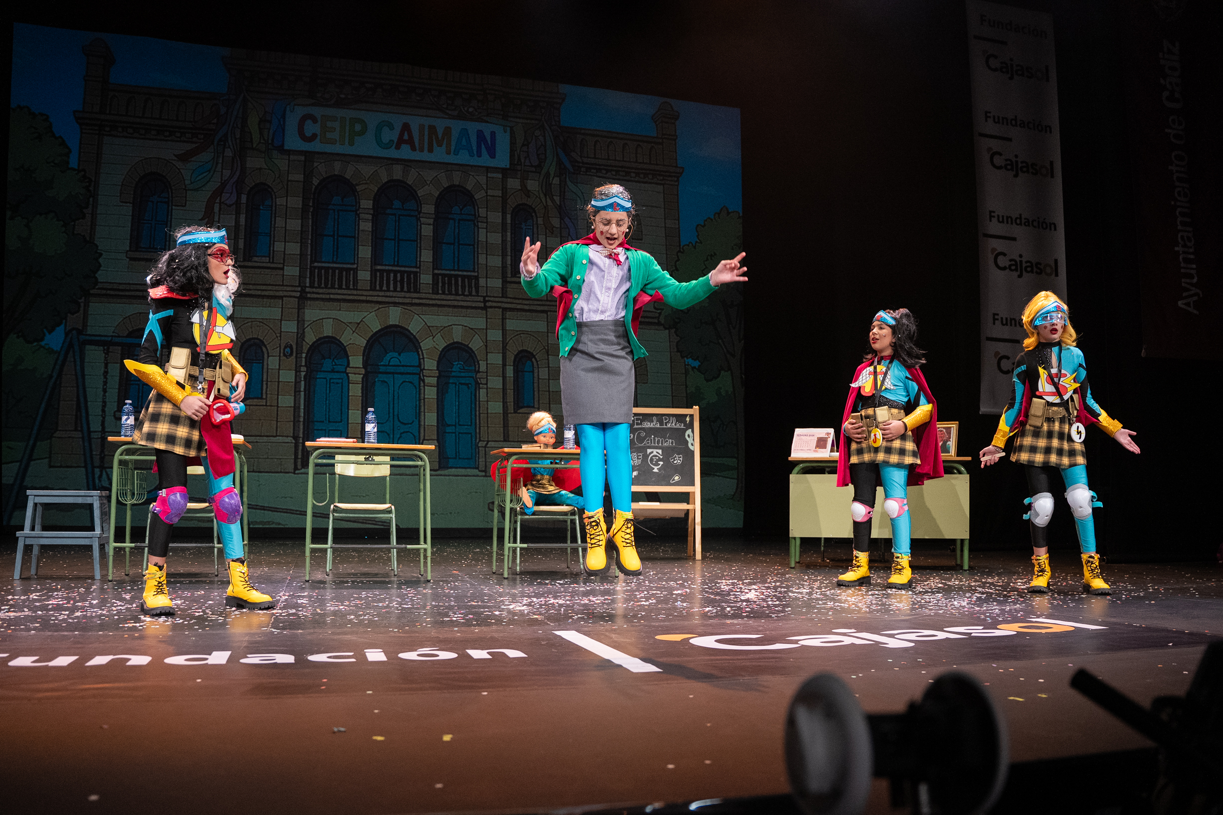 Cuarteto infantil, Escuela pública Caimán - Semifinal