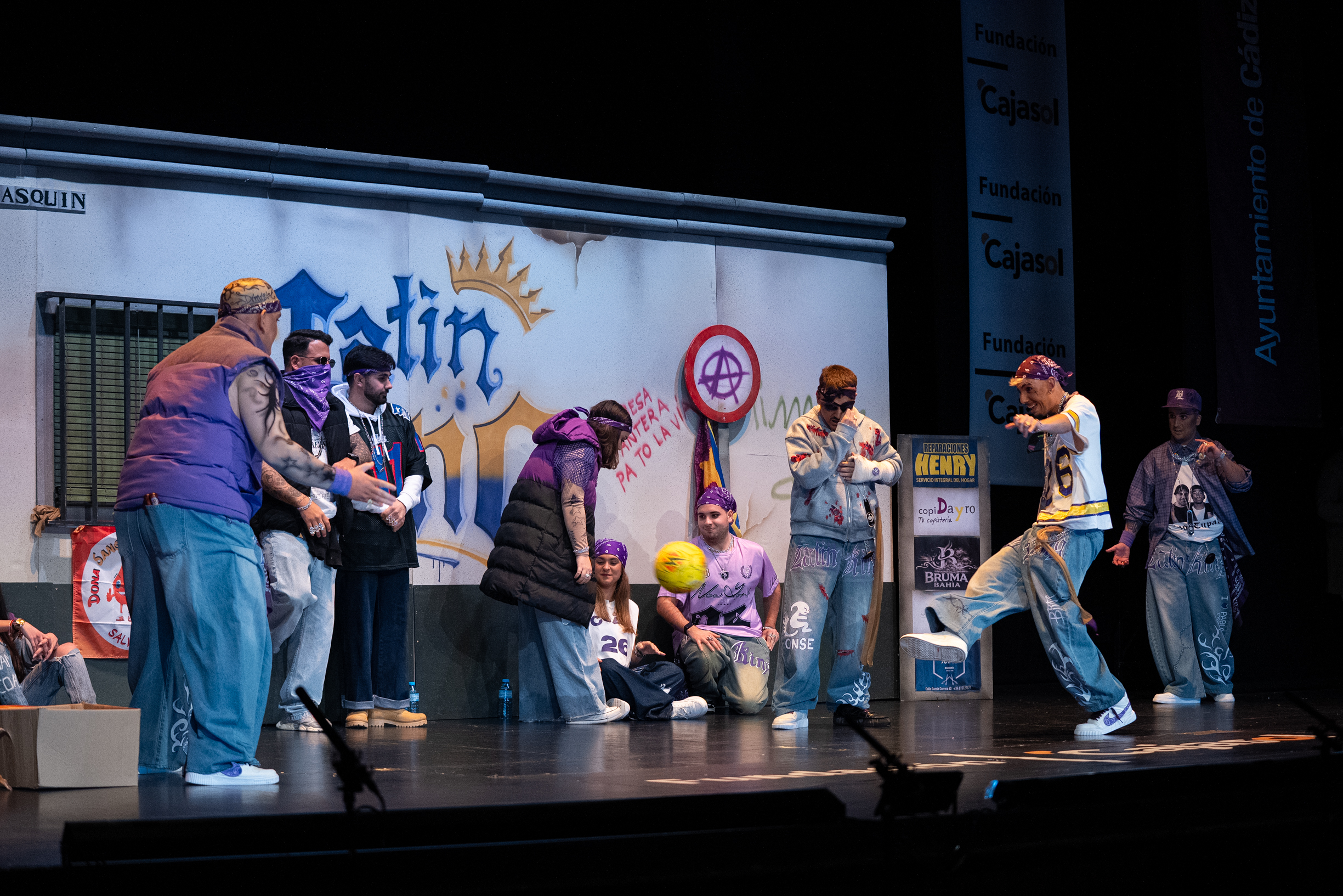 Cuarteto, Los latin king (De la calle Paskín) - Semifinales