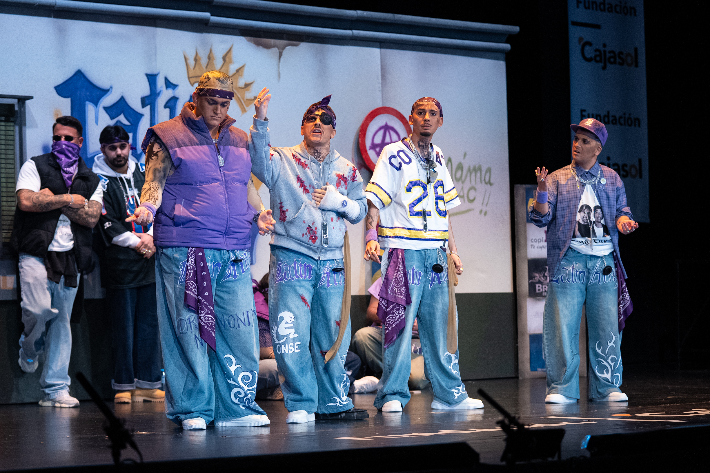 Cuarteto, Los latin king (De la calle Paskín) - Semifinales